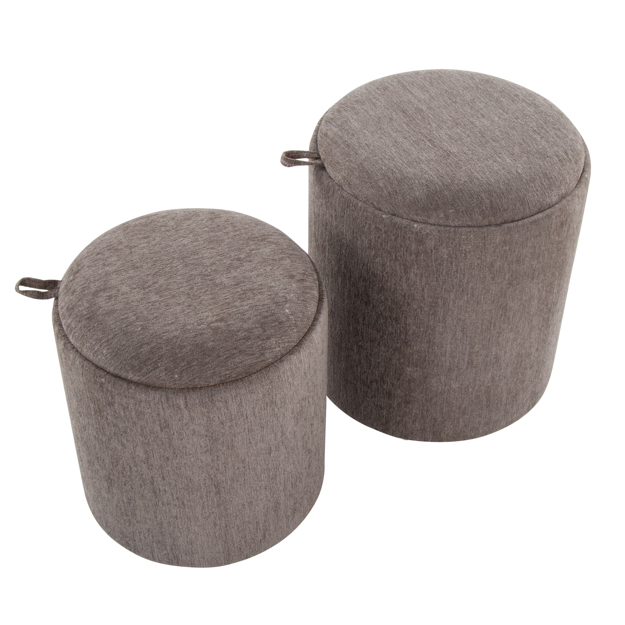 Tray - Contemporary Nesting Ottoman Set - Best Buy Furniture
