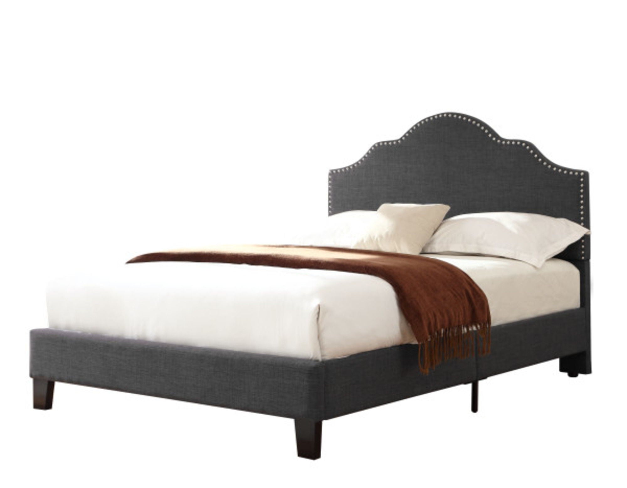 Kopa - Fabric Upholstered Bed - Best Buy Furniture