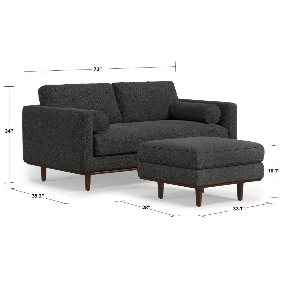 Morrison - Sofa And Ottoman Set - Best Buy Furniture