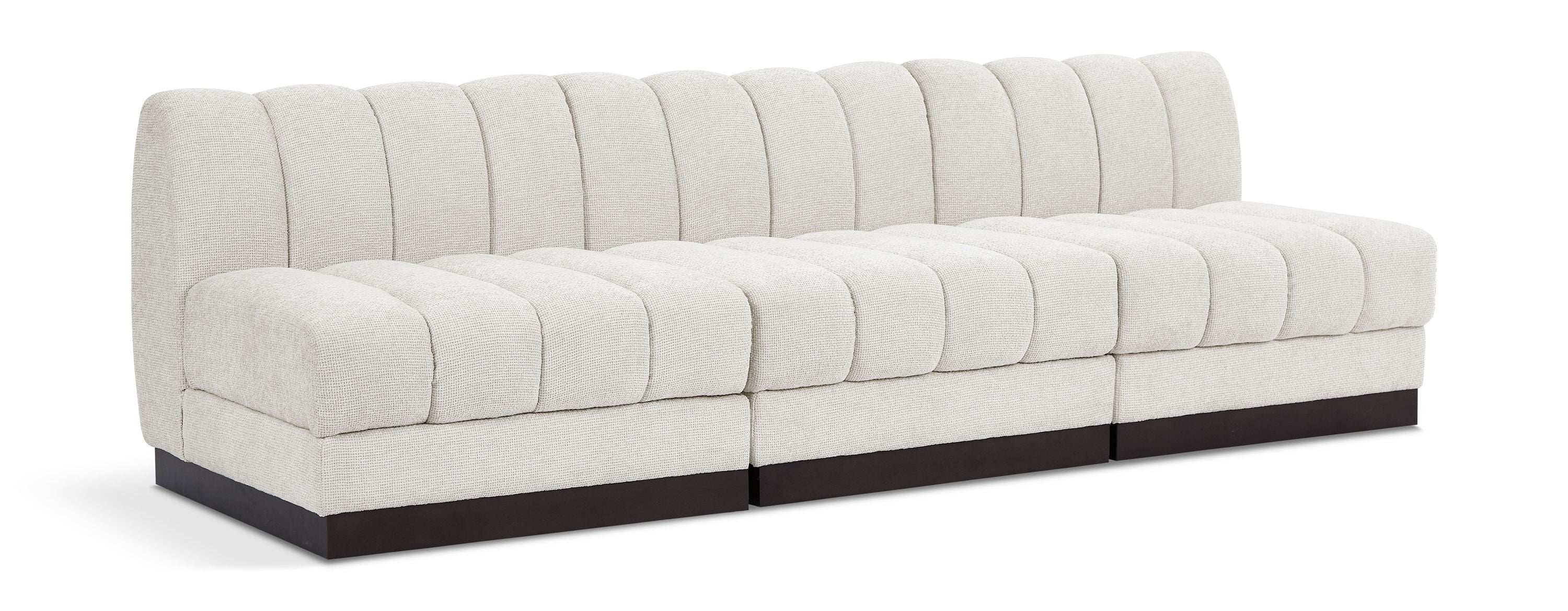 Quinn - 3 Seat Modular Armless Sofa - Best Buy Furniture
