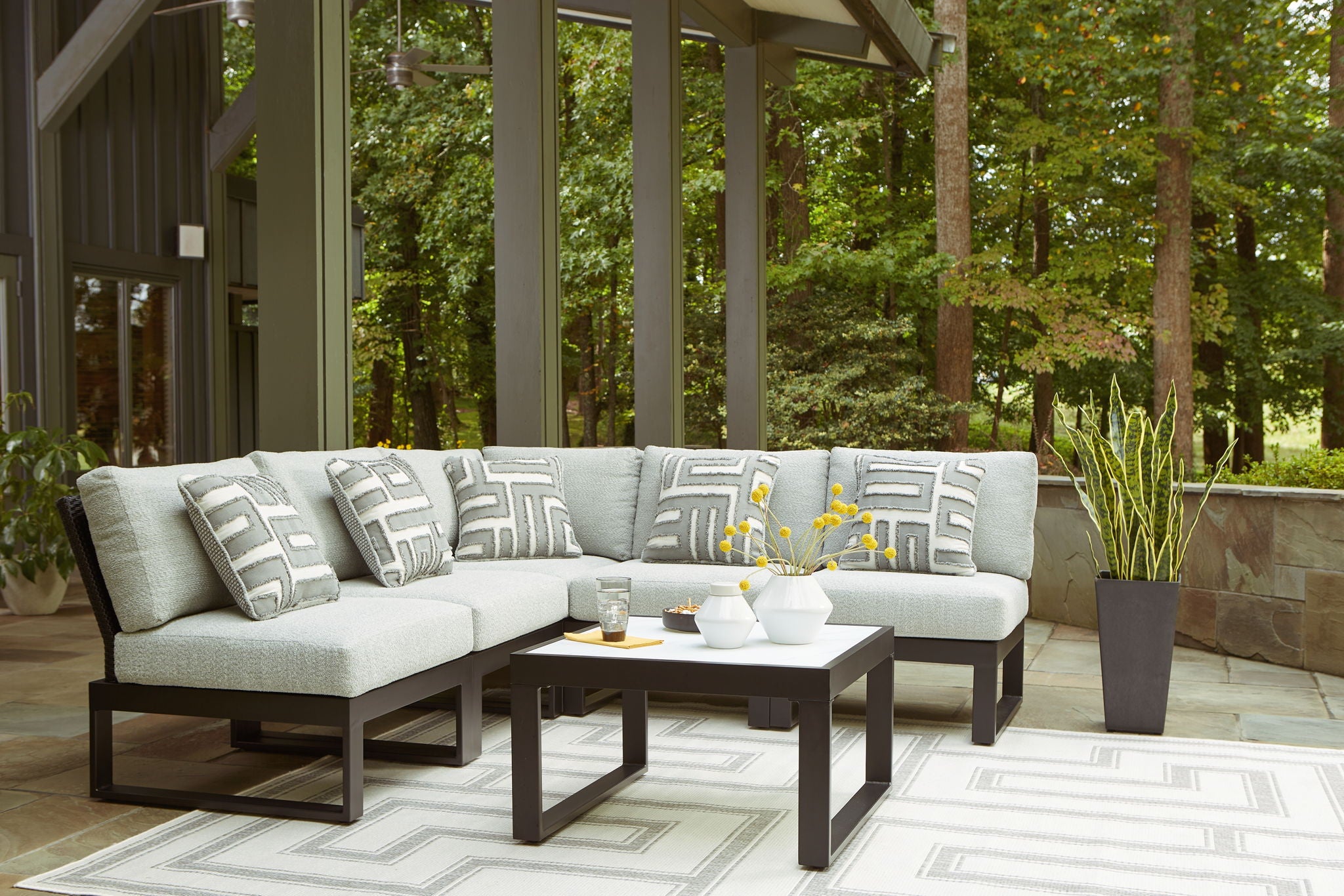 Beachloft - Outdoor Sectional - Best Buy Furniture