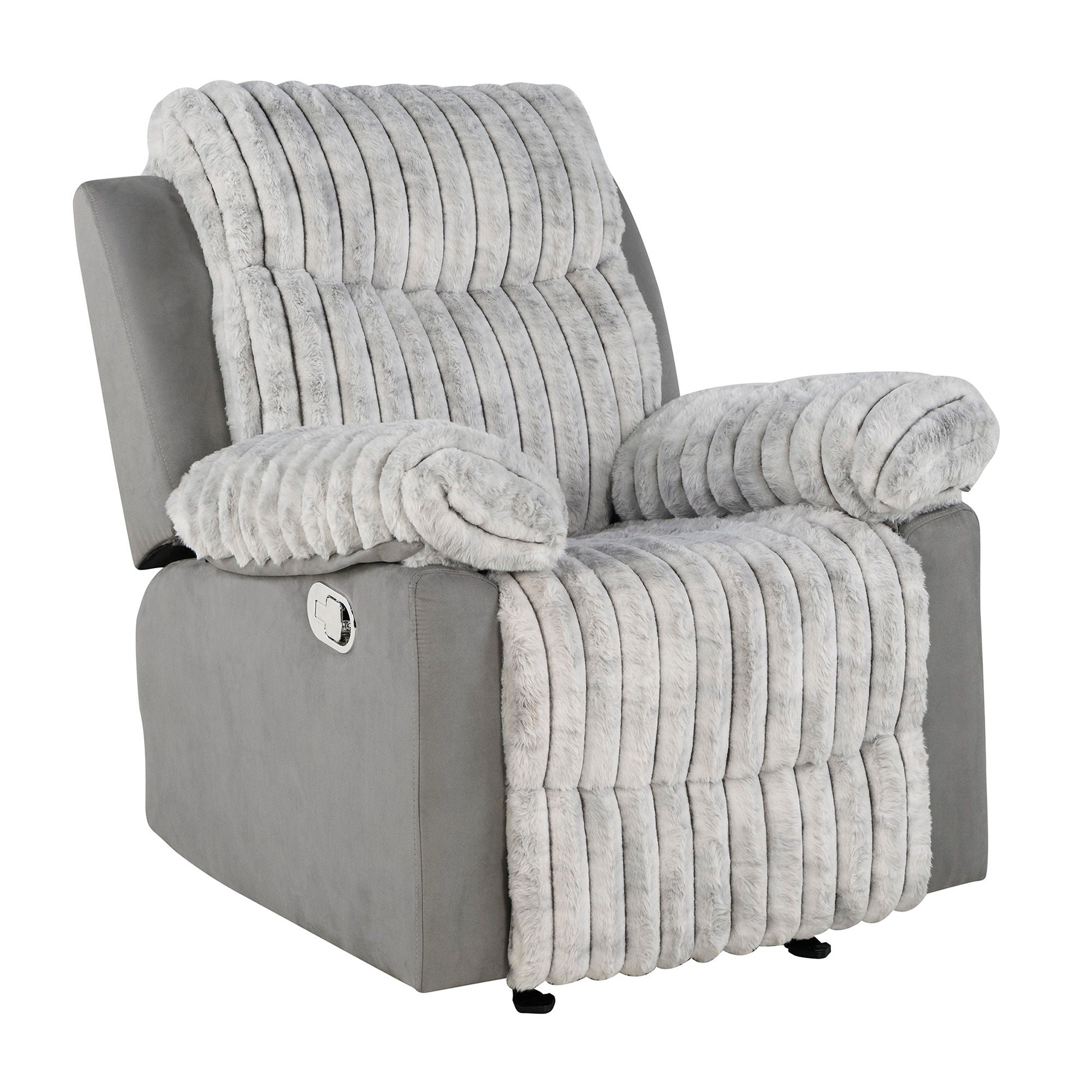 Bruni - Glider Recliner With Manual Recline - Best Buy Furniture