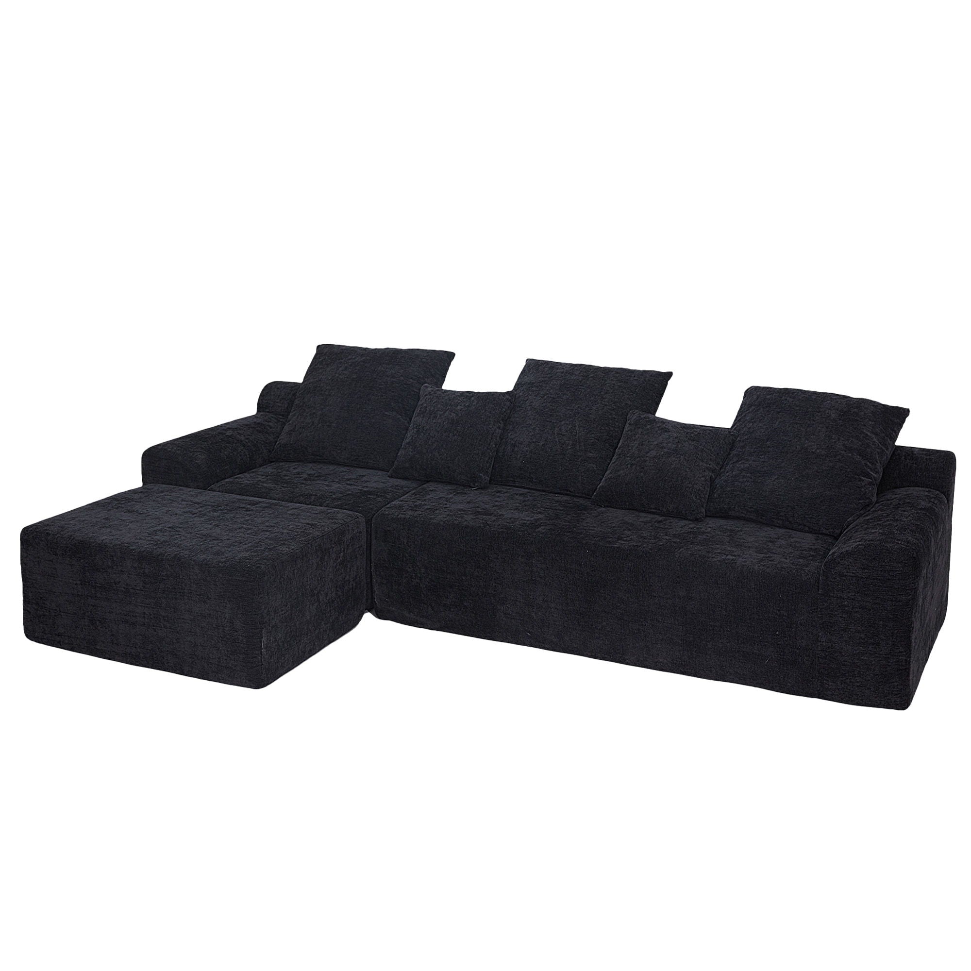 Modern L Shaped Sectional Sofa With Adjustable Configurations - Best Buy Furniture