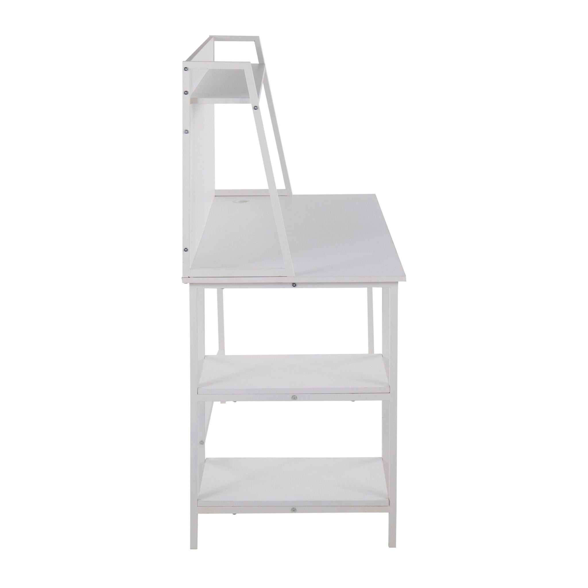 Geo - Shelf Contemporary Desk - Best Buy Furniture