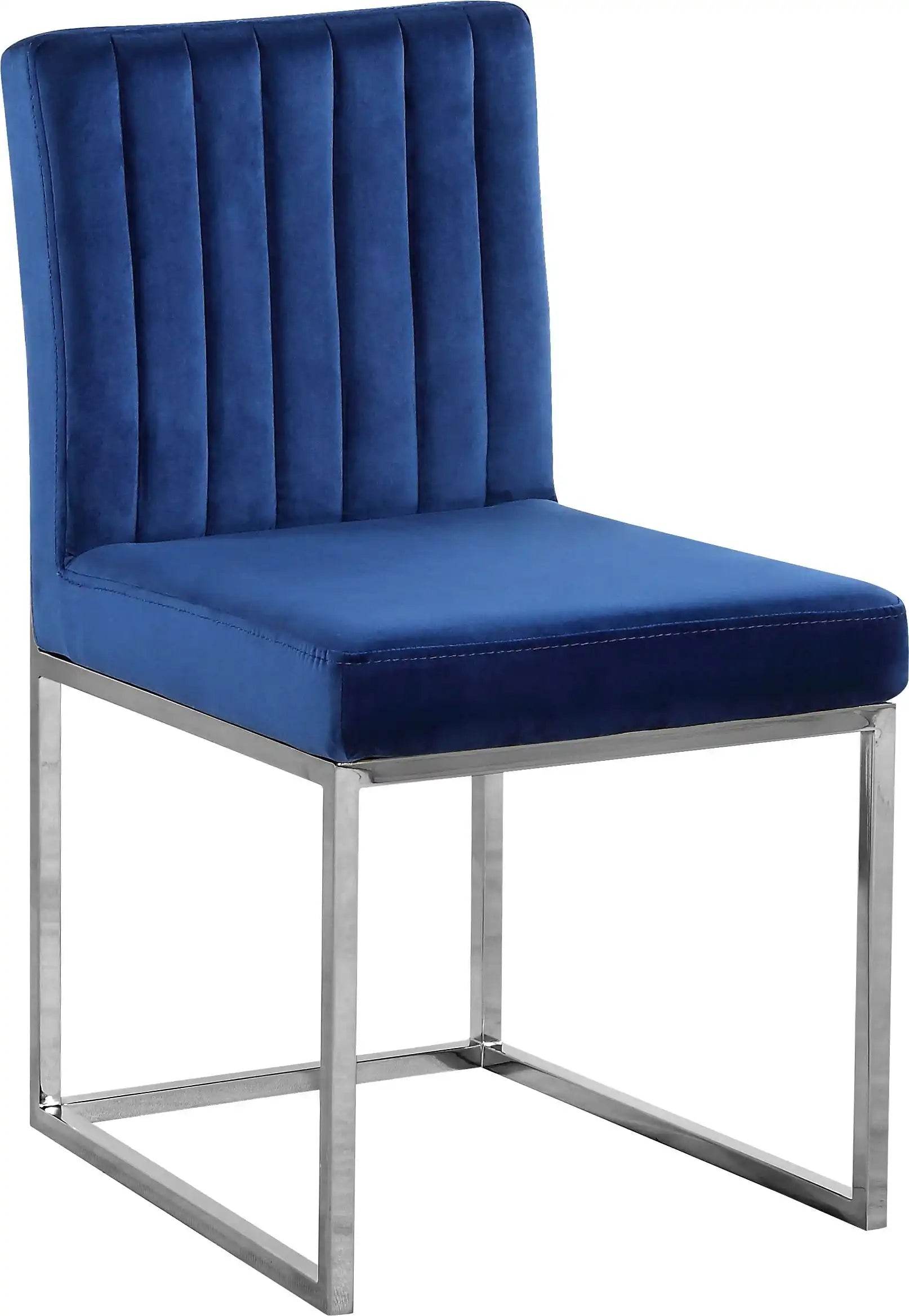 Giselle - Dining Chair with Chrome Base (Set of 2) - Best Buy Furniture