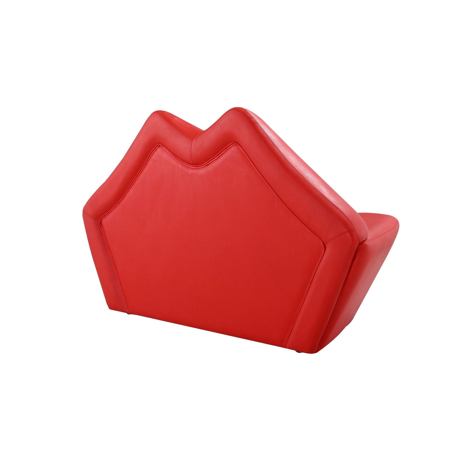 Kiss Loveseat Funky Lip Design - Red