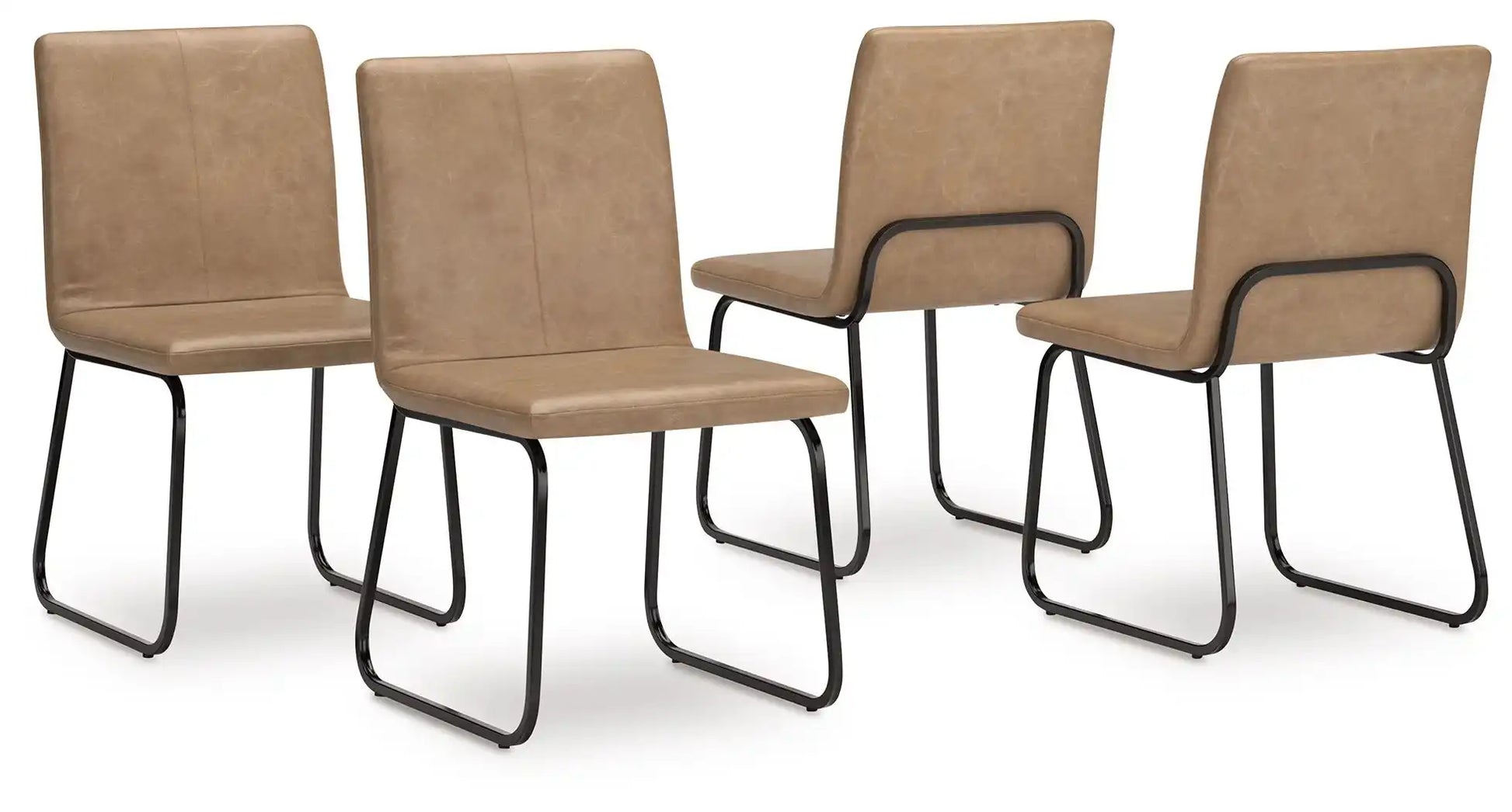 Pharwynn - Dining Upholstered Side Chair (Set of 4) - Toast - Best Buy Furniture