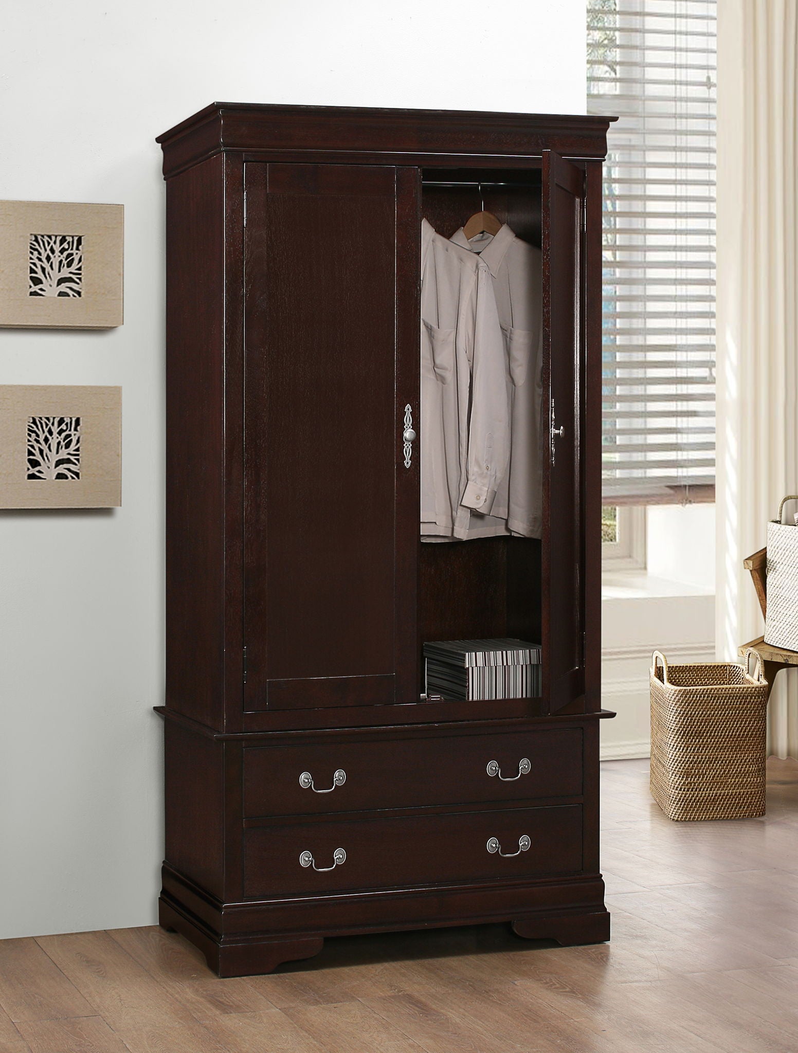 Elegant Traditional Armoire - Best Buy Furniture