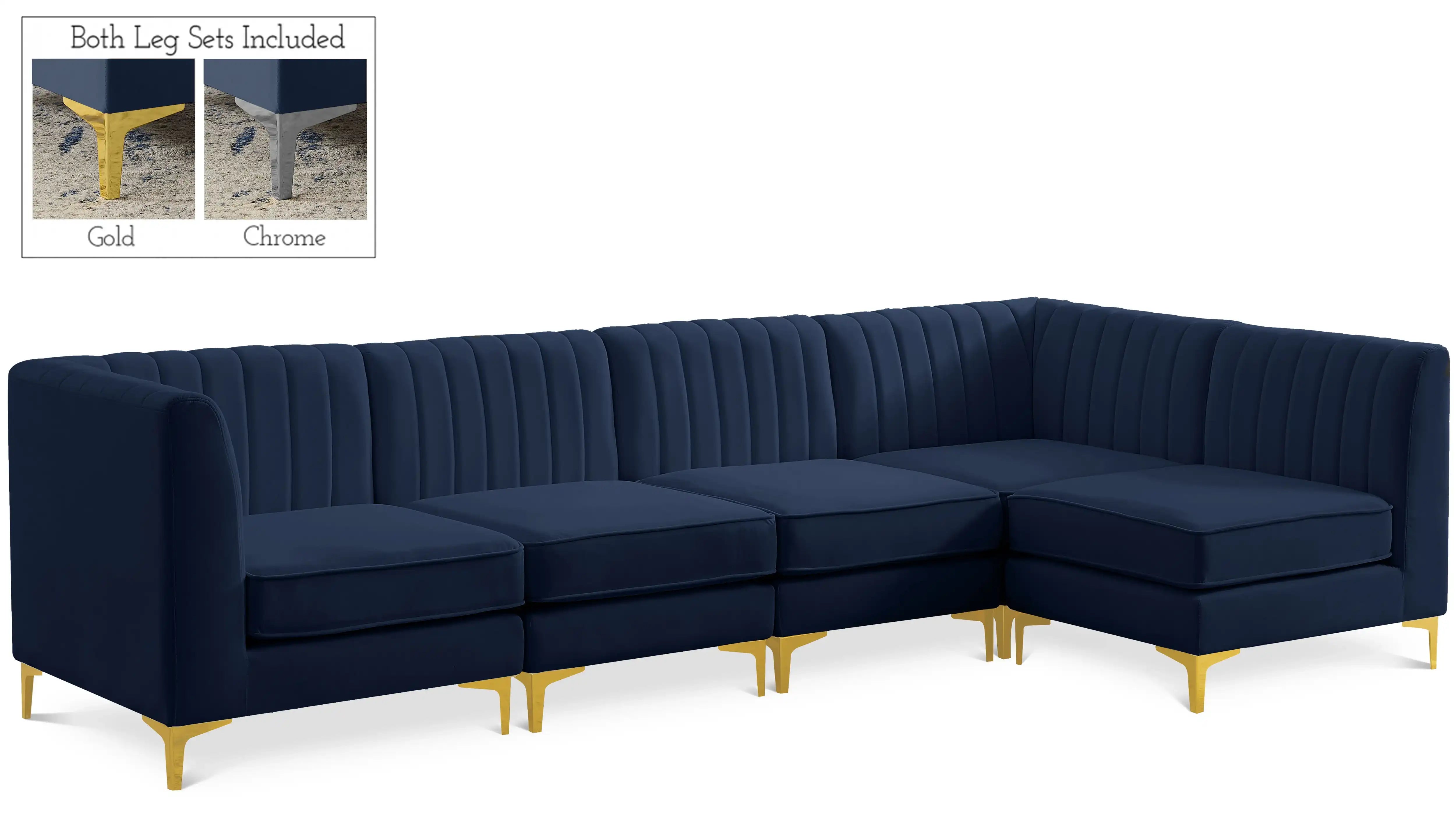 Alina - 5 Piece Modular Sectional - Best Buy Furniture