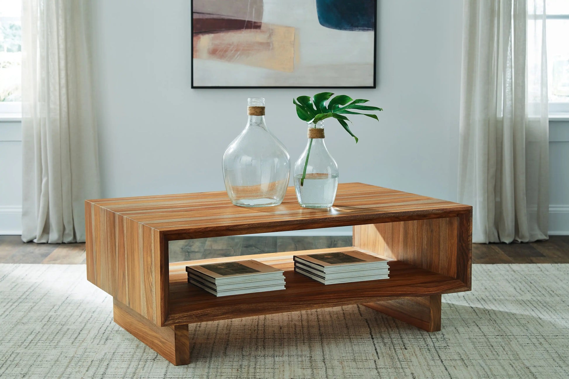 Dressonni - Rectangular Cocktail Table - Brown - Best Buy Furniture
