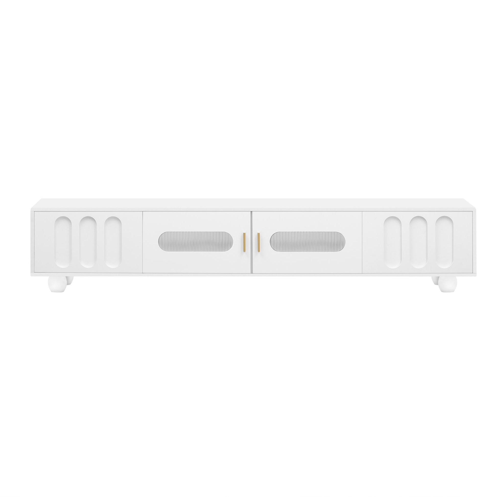 Modern TV Stand For TVs Up To 80", 2 Drawers And Cabinet - Best Buy Furniture