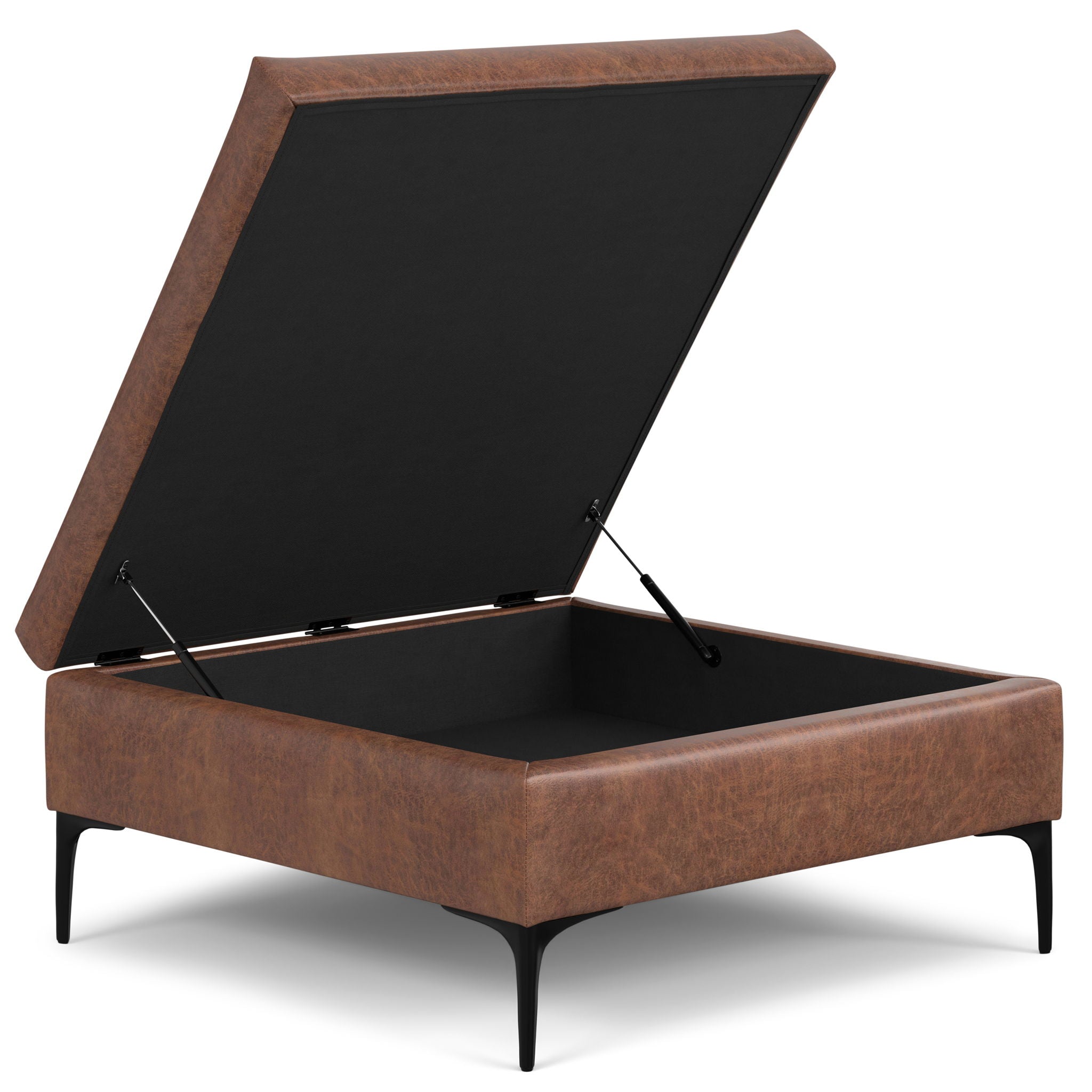 Rebecca - Multifunctional Coffee Table Storage Ottoman With Lift Up Lid - Best Buy Furniture