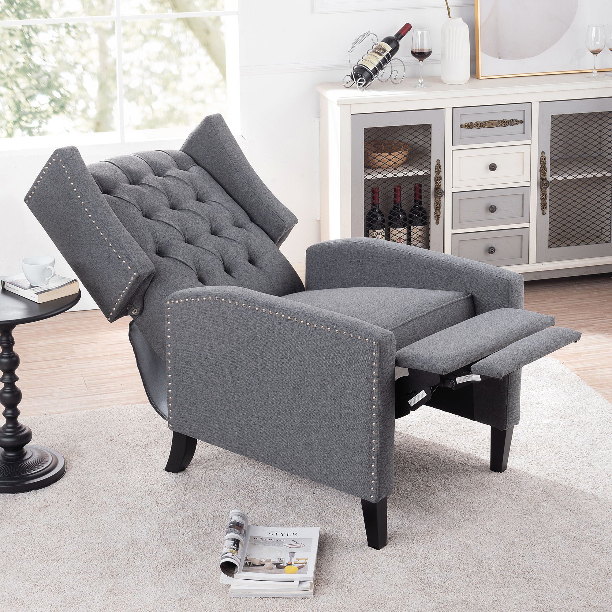 Manual Wing Chair Recliner - Best Buy Furniture