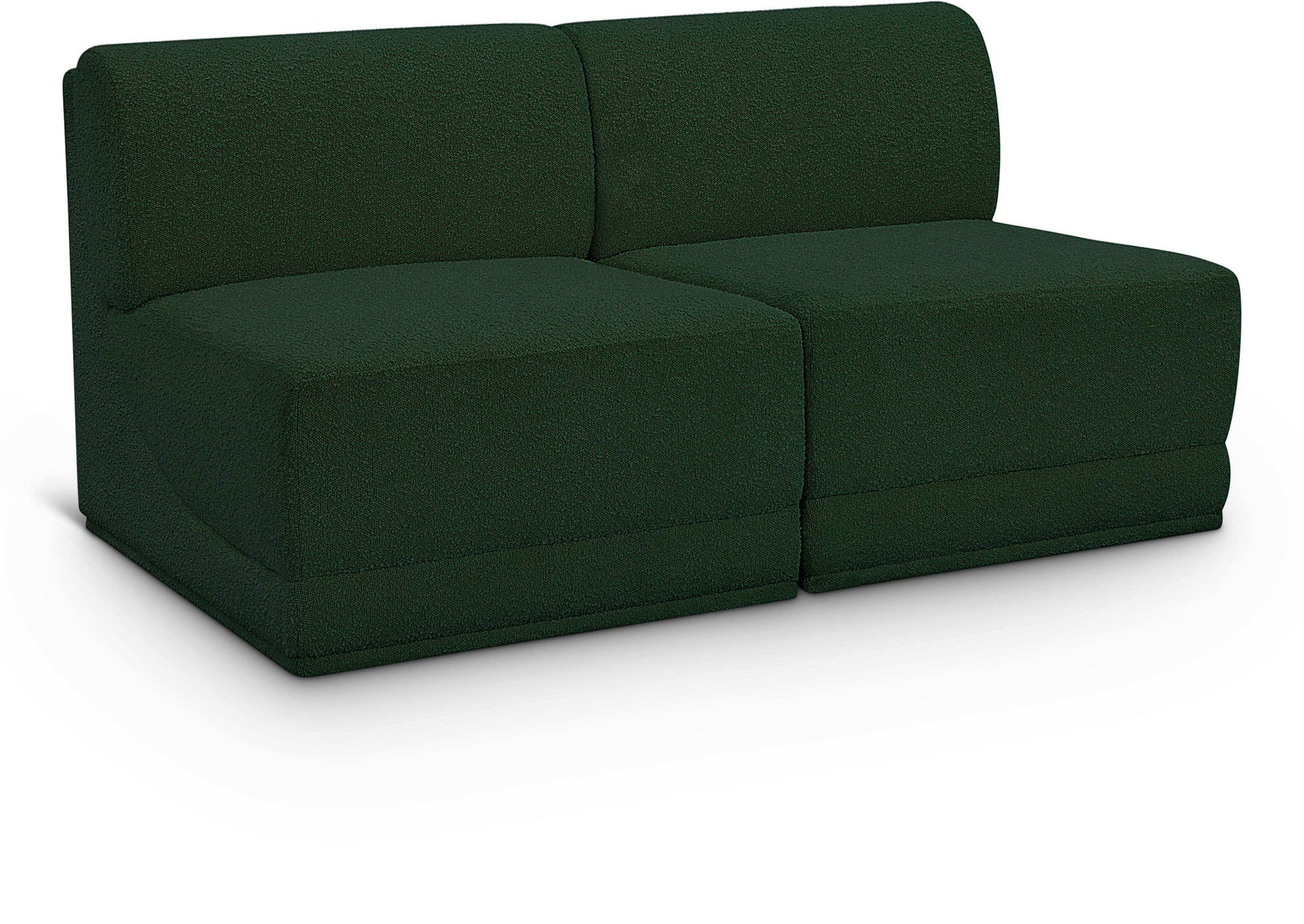 Ollie - 2 Seat Armless Modular Sofa - Best Buy Furniture