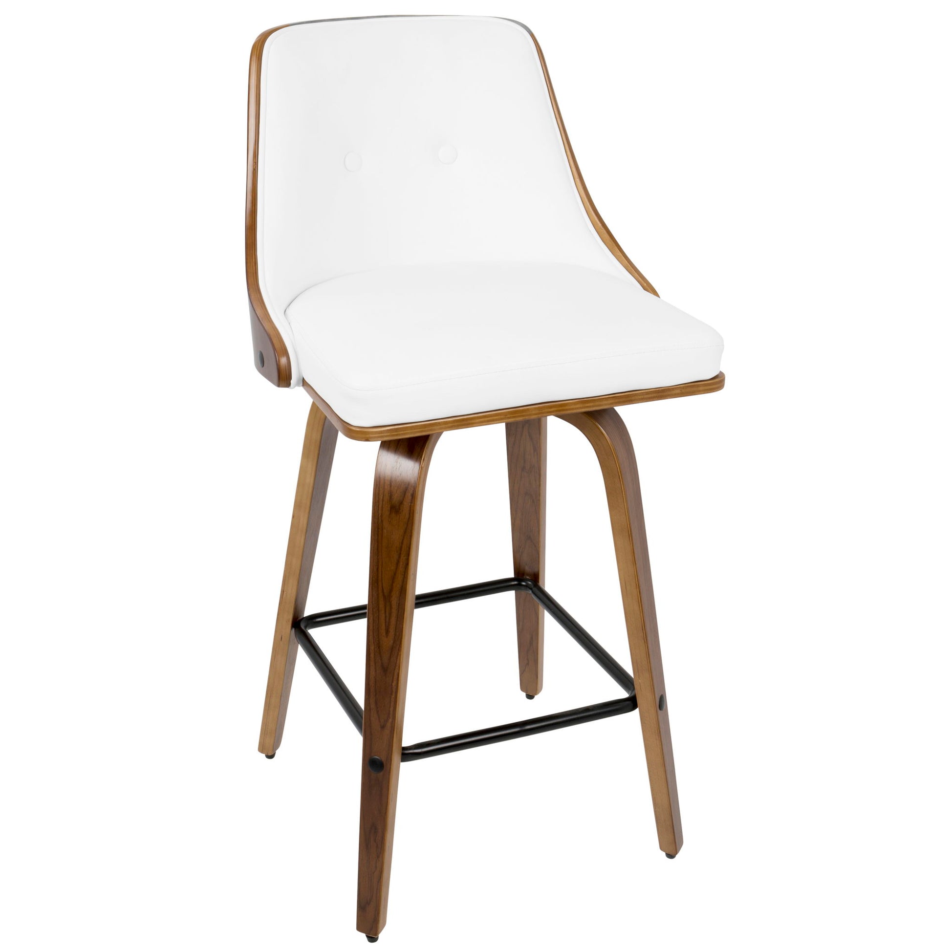 Gianna - Mid Century Modern Counter Stool (Set of 2) - Best Buy Furniture