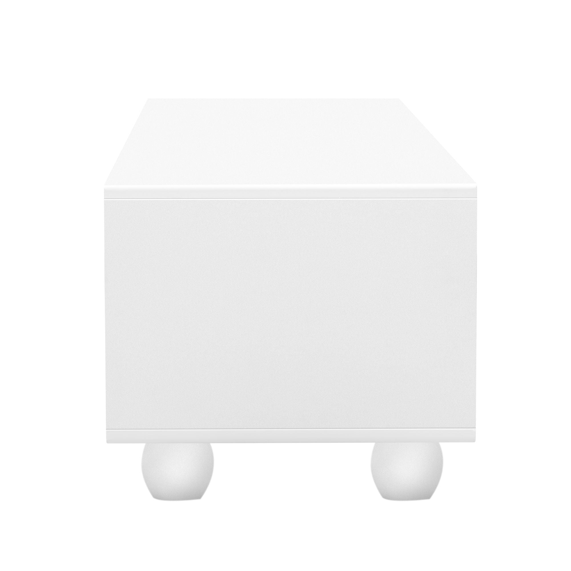Modern TV Stand For TVs Up To 80", 2 Drawers And Cabinet - Best Buy Furniture