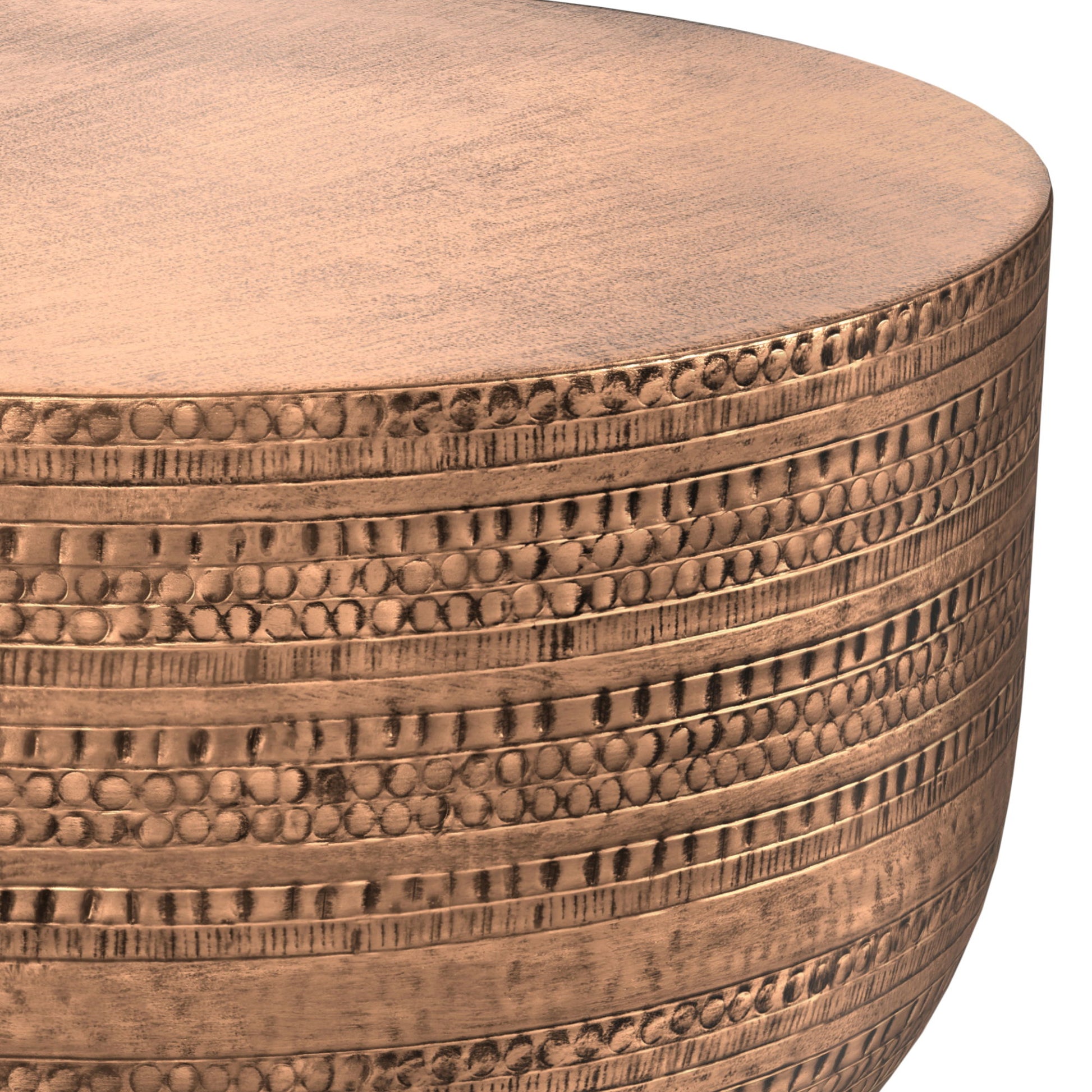 Johnsen - Handcrafted Metal Coffee Table - Best Buy Furniture