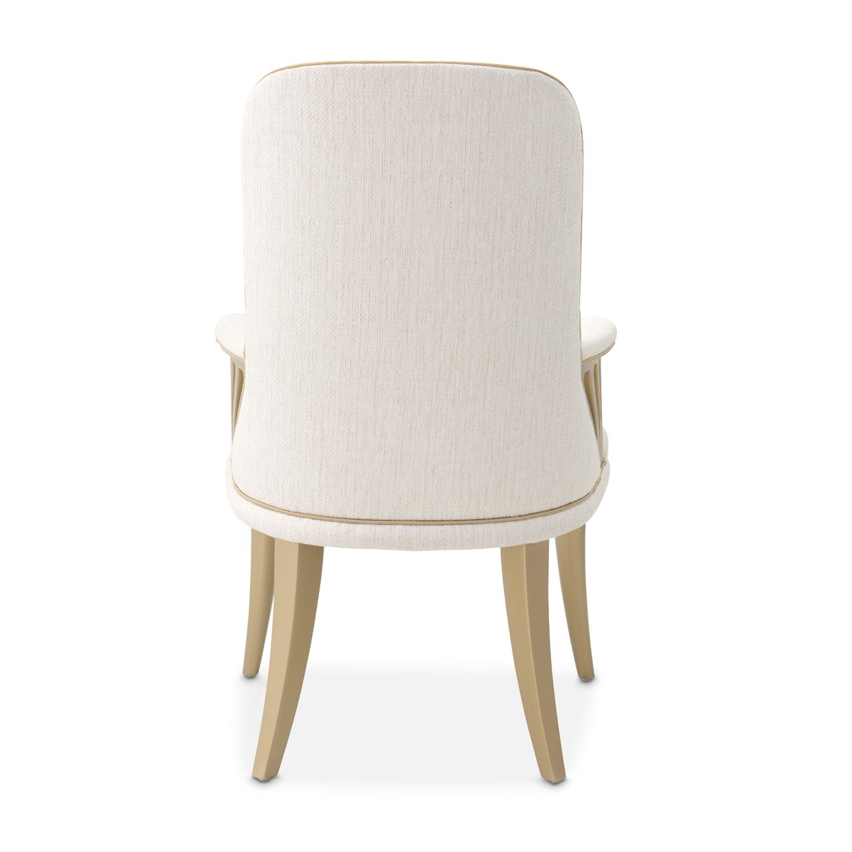 La Terrazza - Dining Arm Chair (Set of 2) - Creamy Pearl - Best Buy Furniture