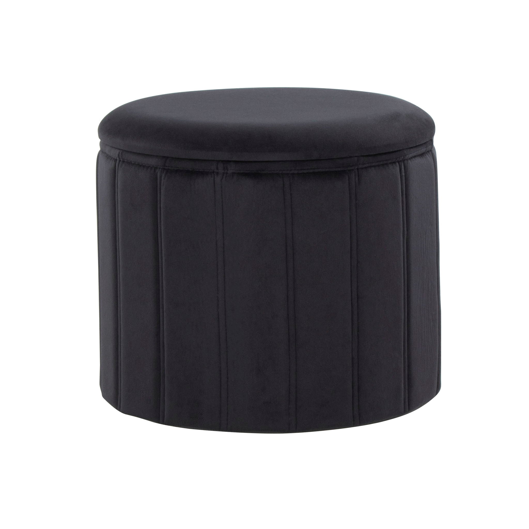 Lindsey - Contemporary / Glam Folding Storage Ottoman - Best Buy Furniture