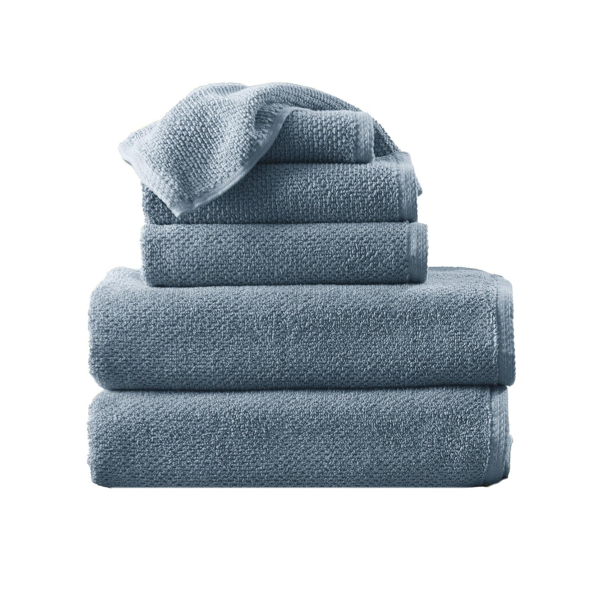 Cotton Textured Bath Towel Set - Acacia Collection - Best Buy Furniture