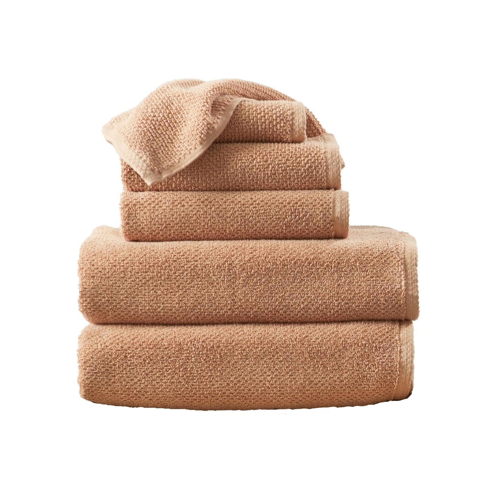 Cotton Textured Bath Towel Set - Acacia Collection - Best Buy Furniture