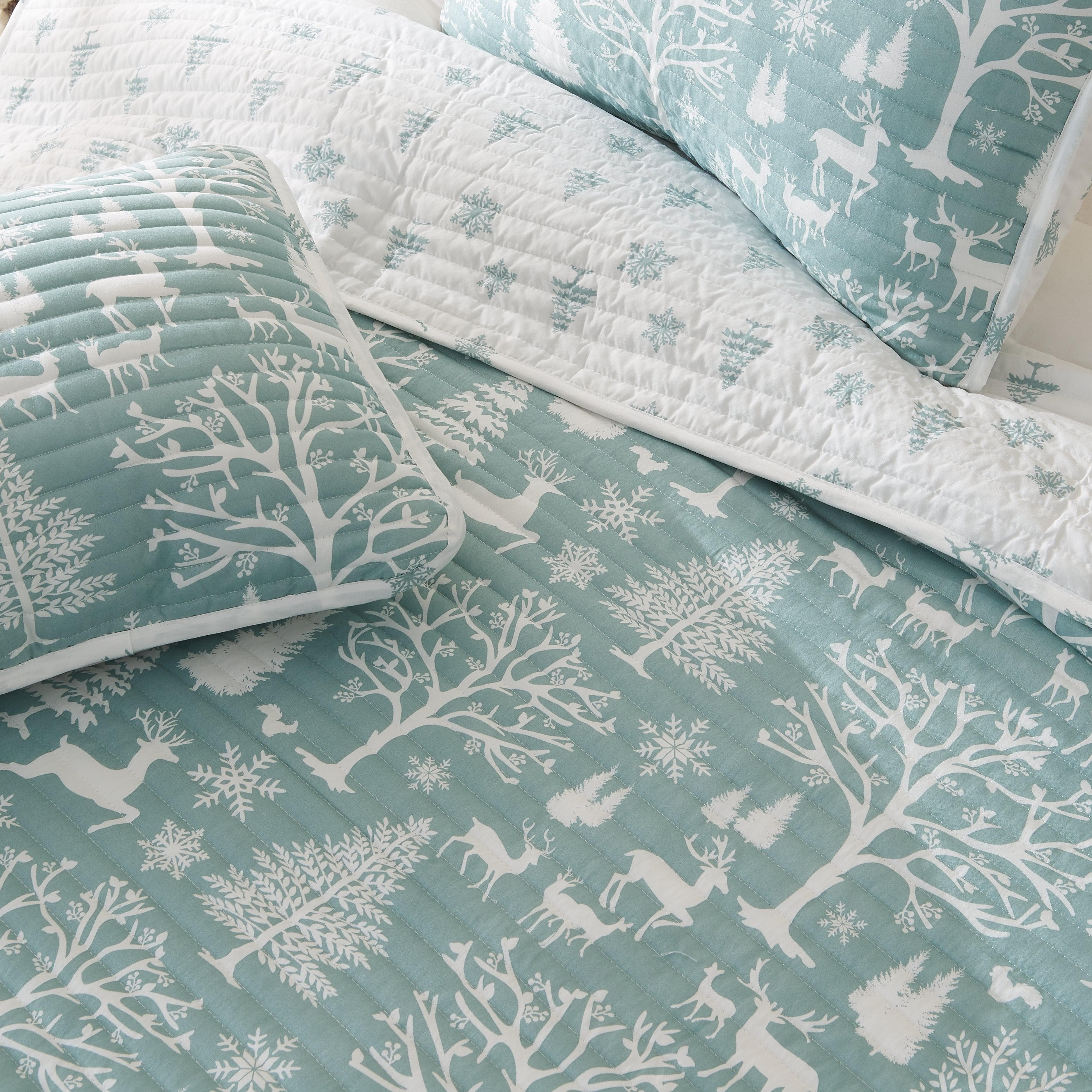 3 Piece Lodge Woods Quilt - Winter Solstice Collection - Best Buy Furniture