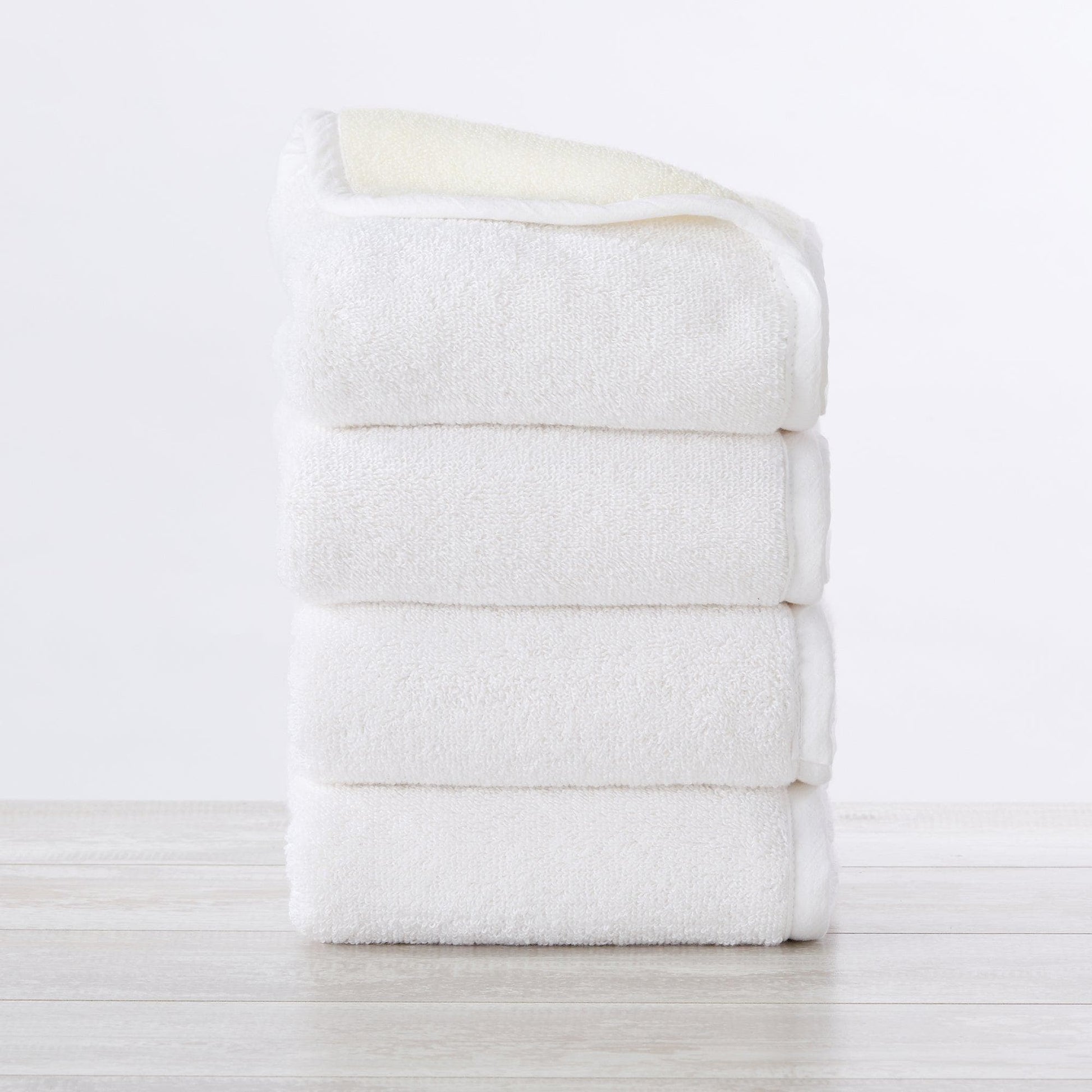 4 Pack Two-Toned Hand Towel - Vanessa Collection - Best Buy Furniture