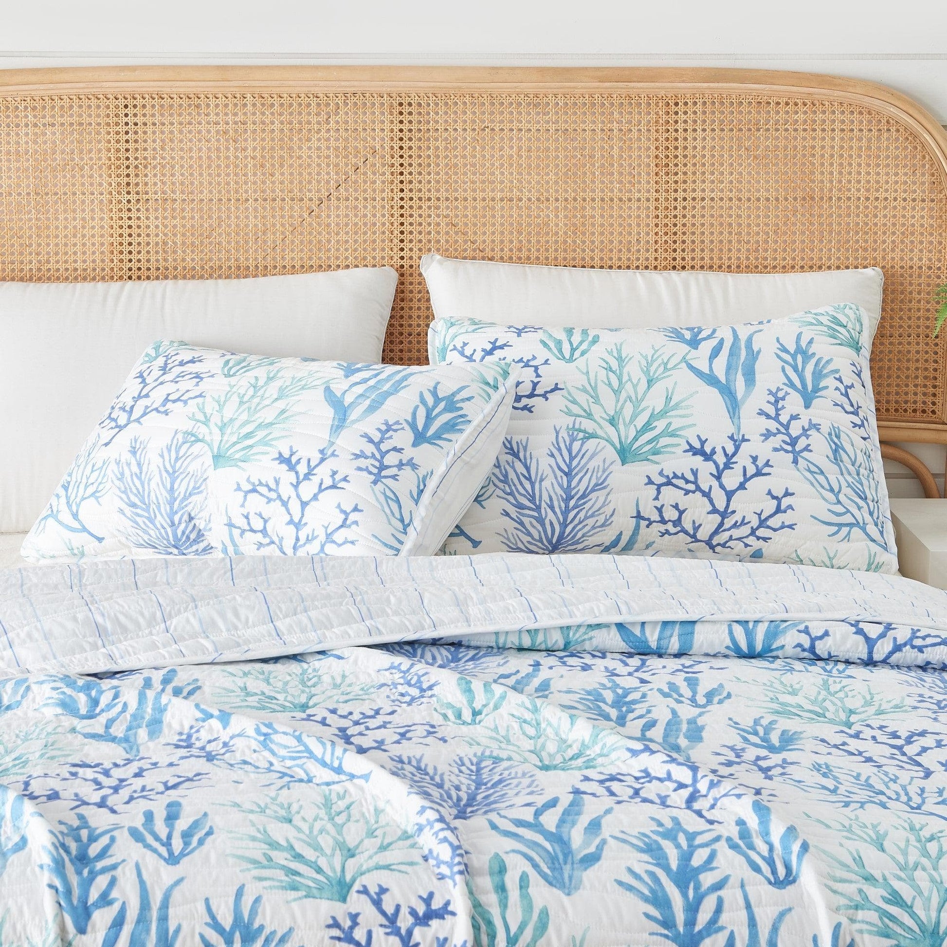 Blue Coral Quilt - Amelia Island - Best Buy Furniture
