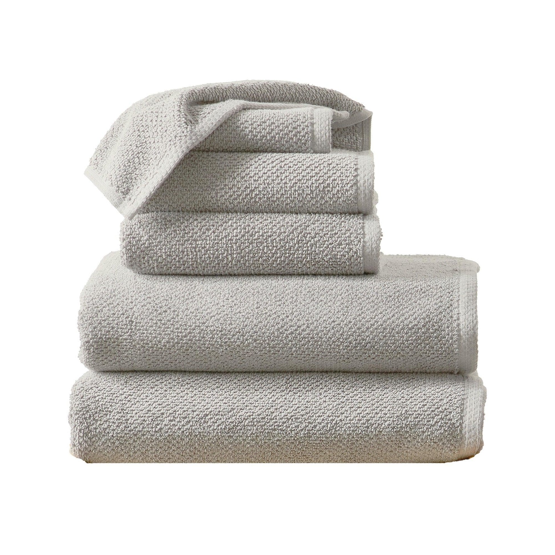 Cotton Textured Bath Towel Set - Acacia Collection - Best Buy Furniture