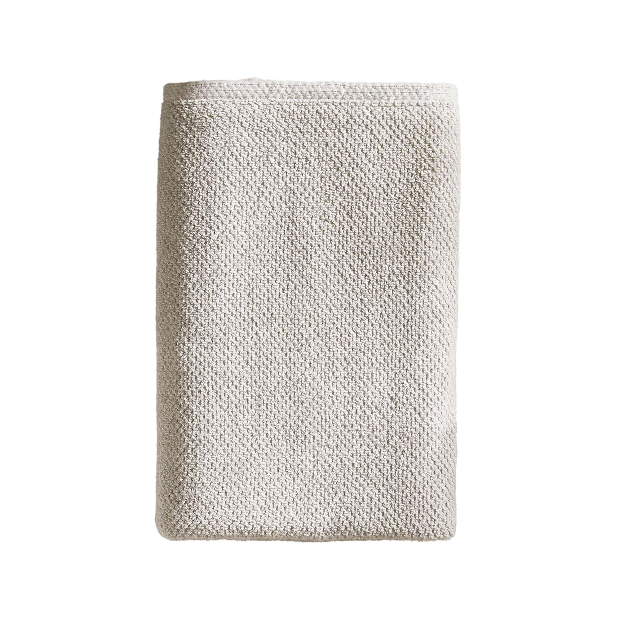 Cotton Textured Bath Towel Set - Acacia Collection - Best Buy Furniture