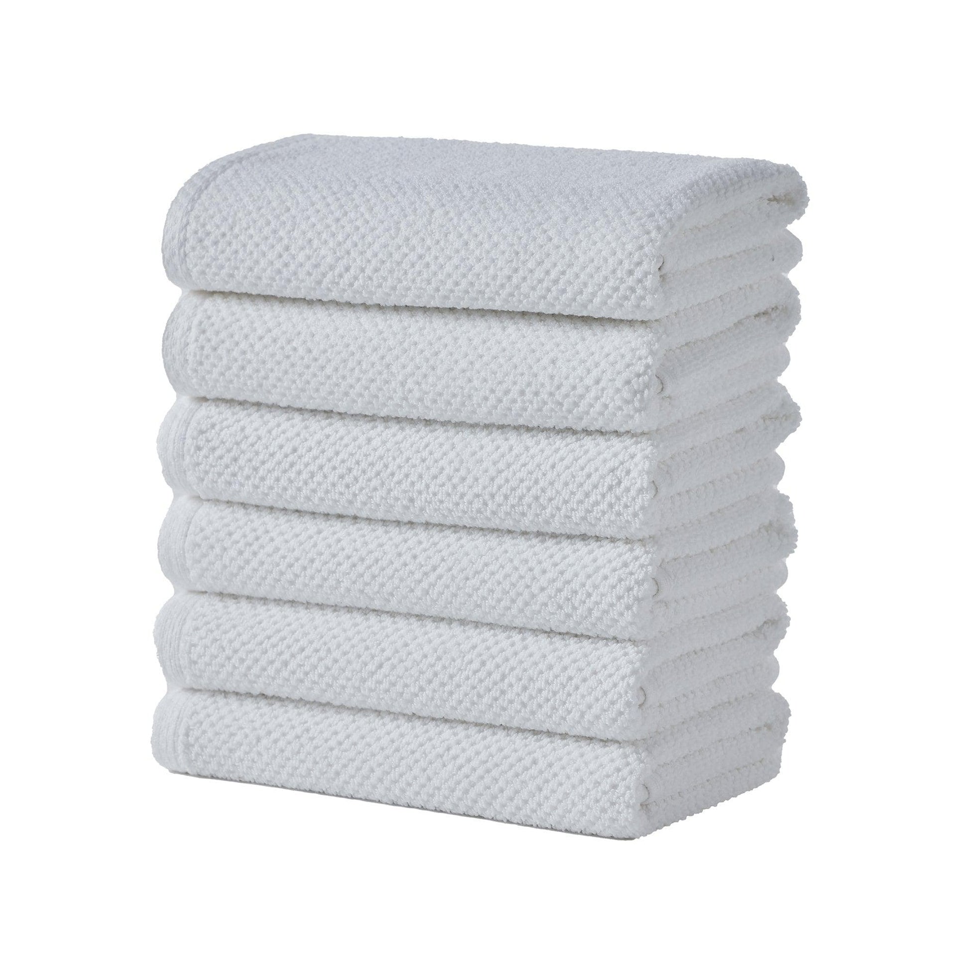 Cotton Textured Bath Towel Set - Acacia Collection - Best Buy Furniture
