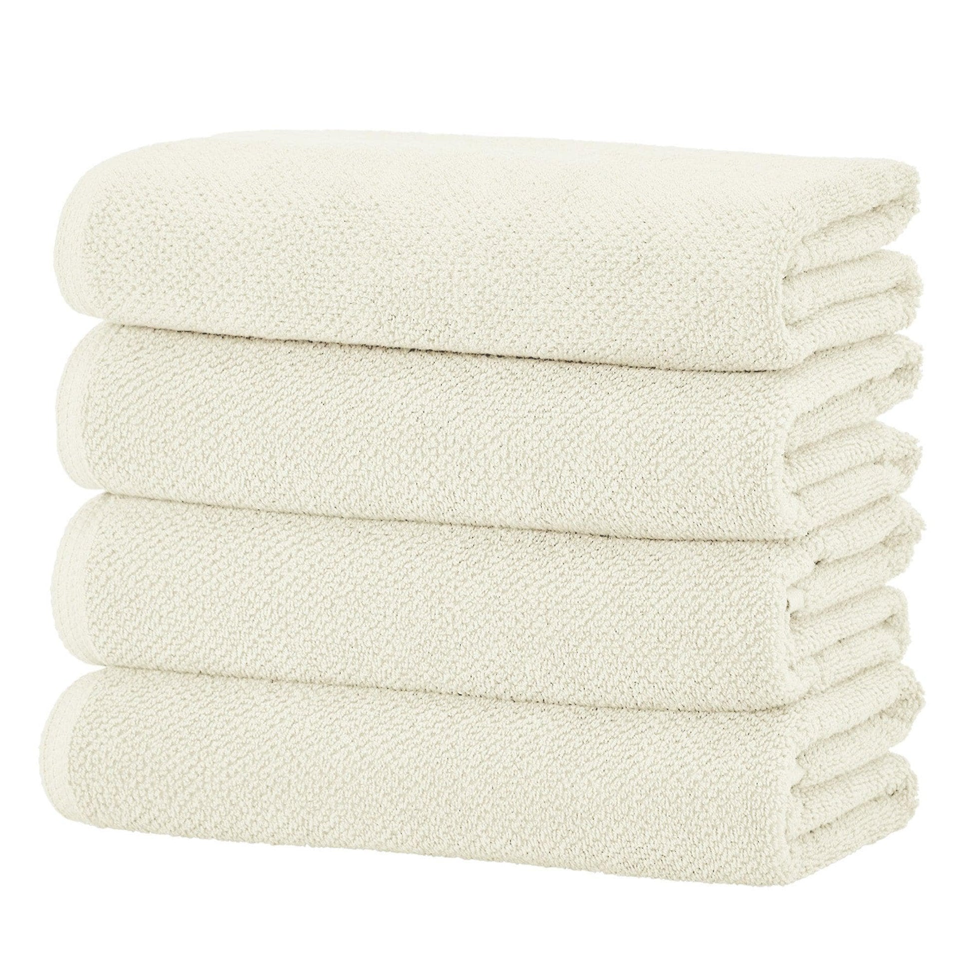 Cotton Textured Bath Towel Set - Acacia Collection - Best Buy Furniture