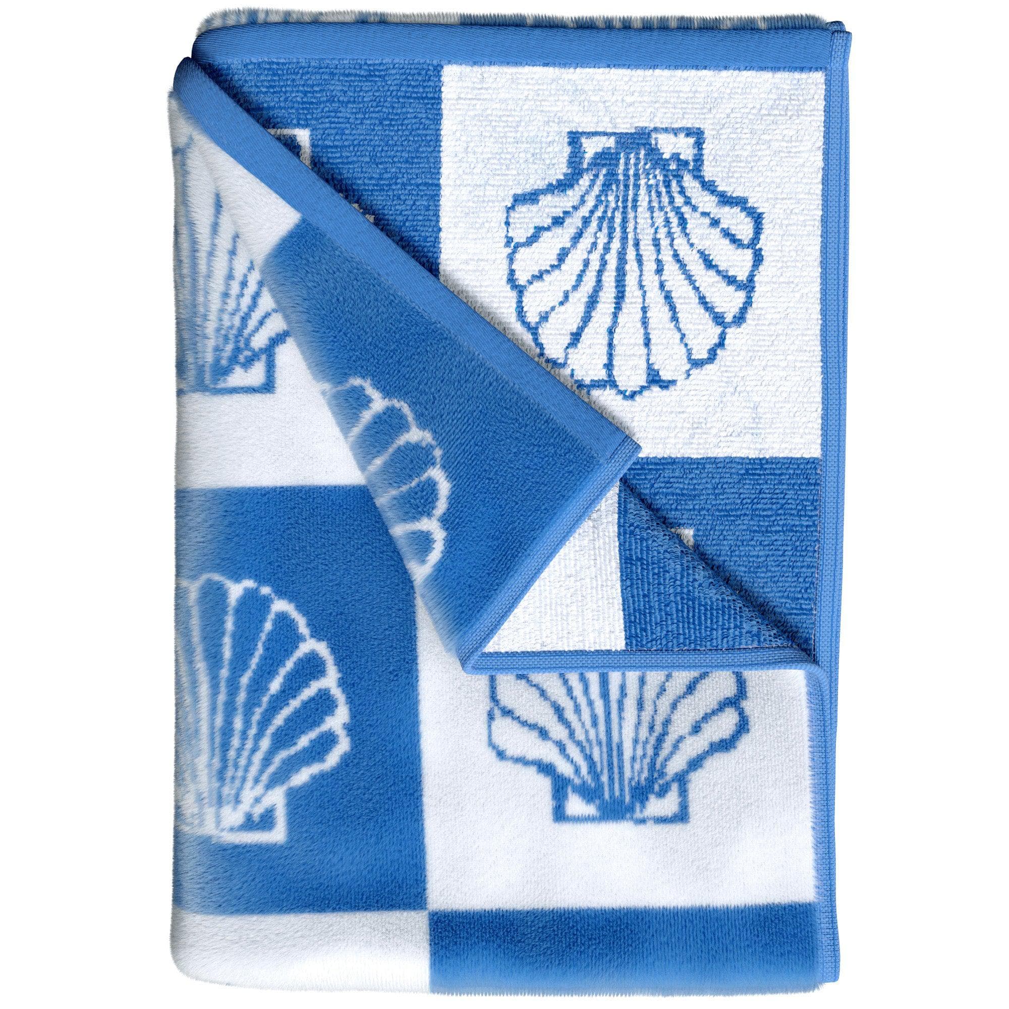 Oversized Retro Printed Beach Towel - St. Barts Collection - Best Buy Furniture