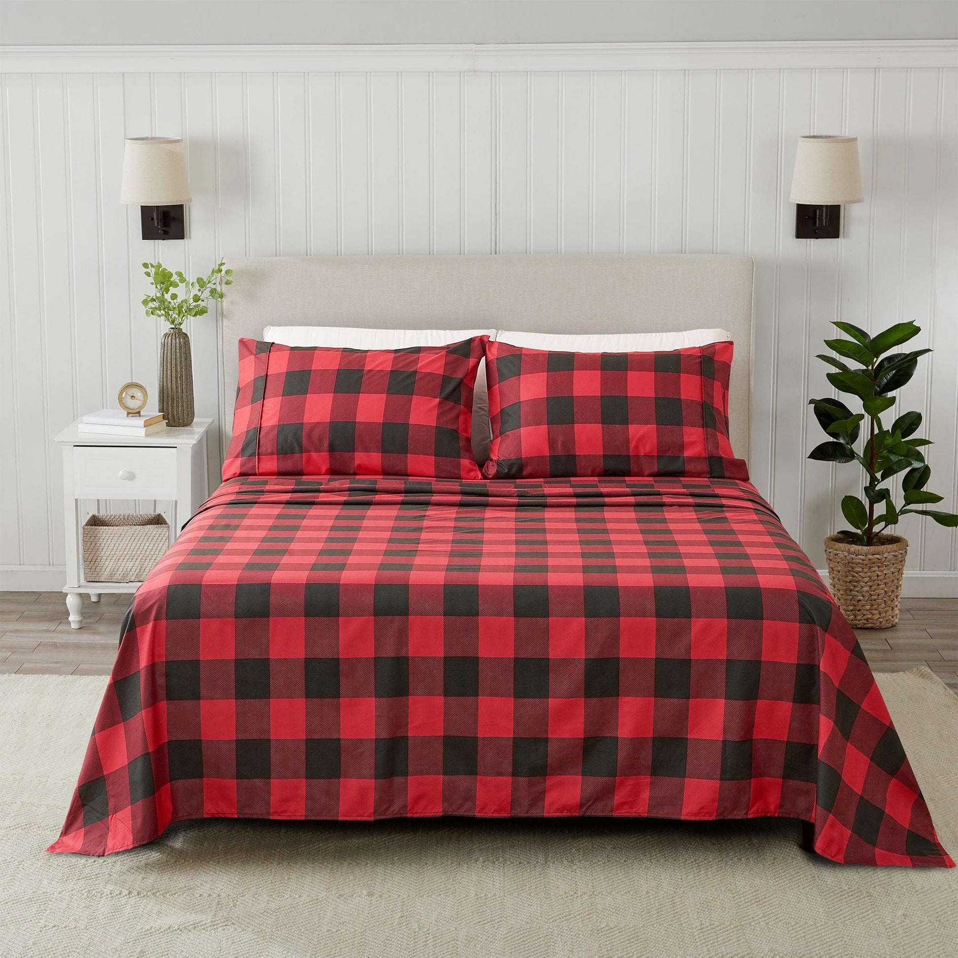 4 Piece Microfiber Sheet Set - Baylor Collection - Best Buy Furniture