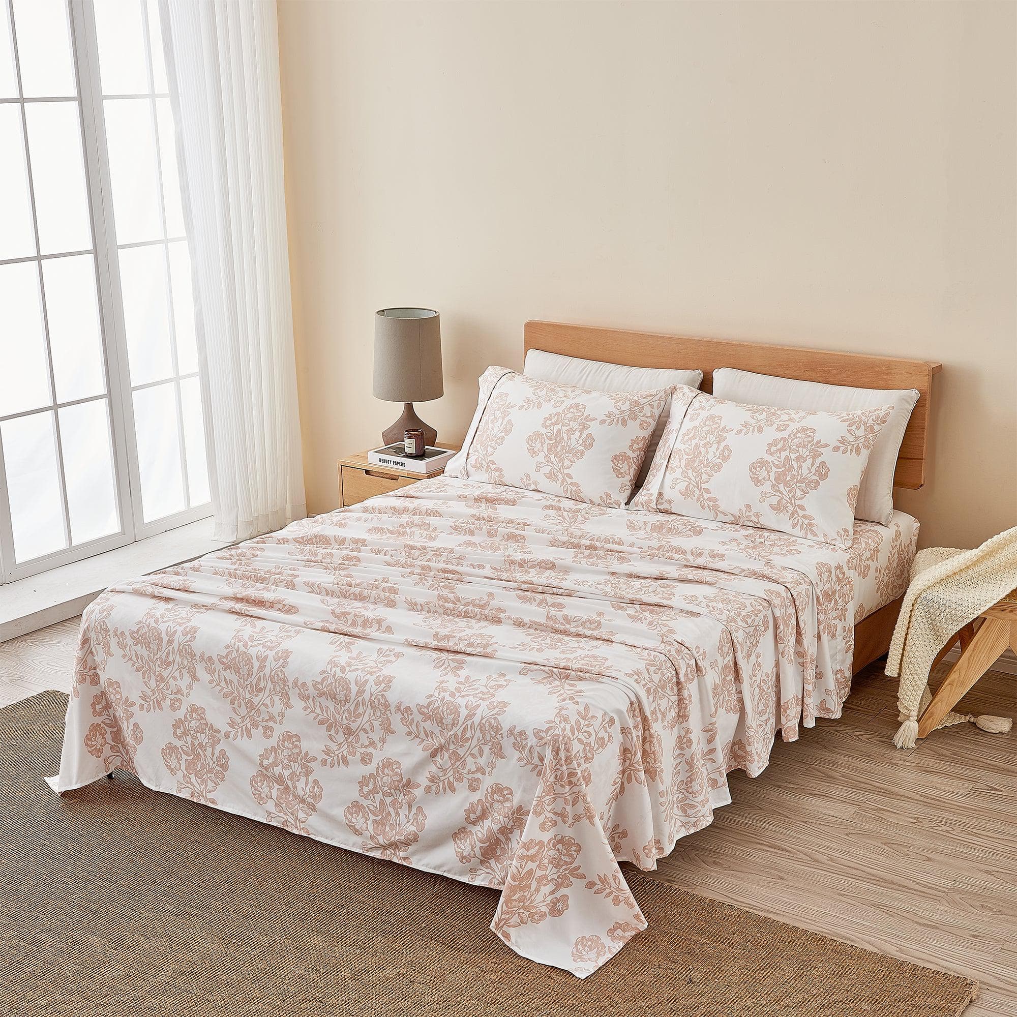 4 Piece Microfiber Sheet Set - Baylor Collection - Best Buy Furniture