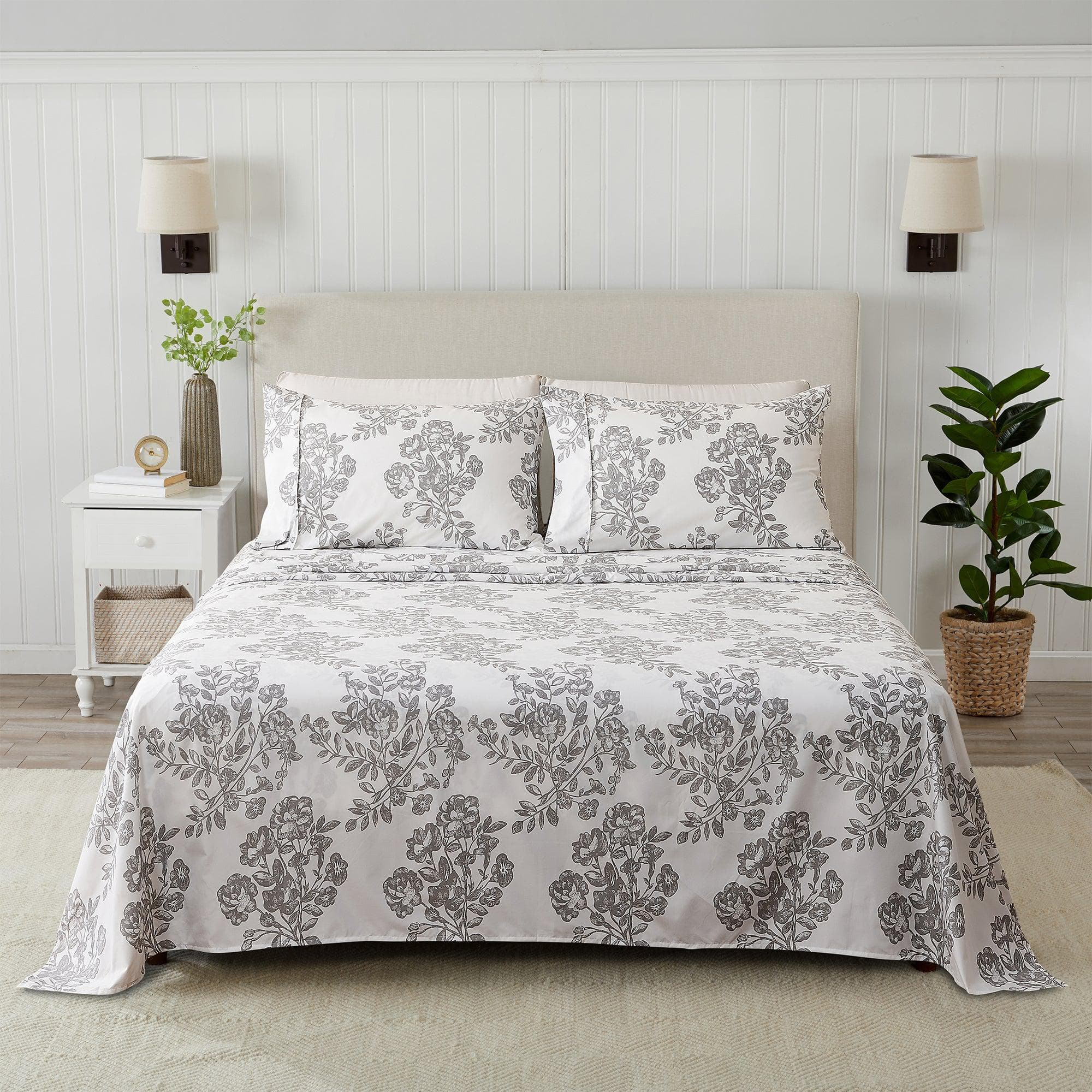 4 Piece Microfiber Sheet Set - Baylor Collection - Best Buy Furniture