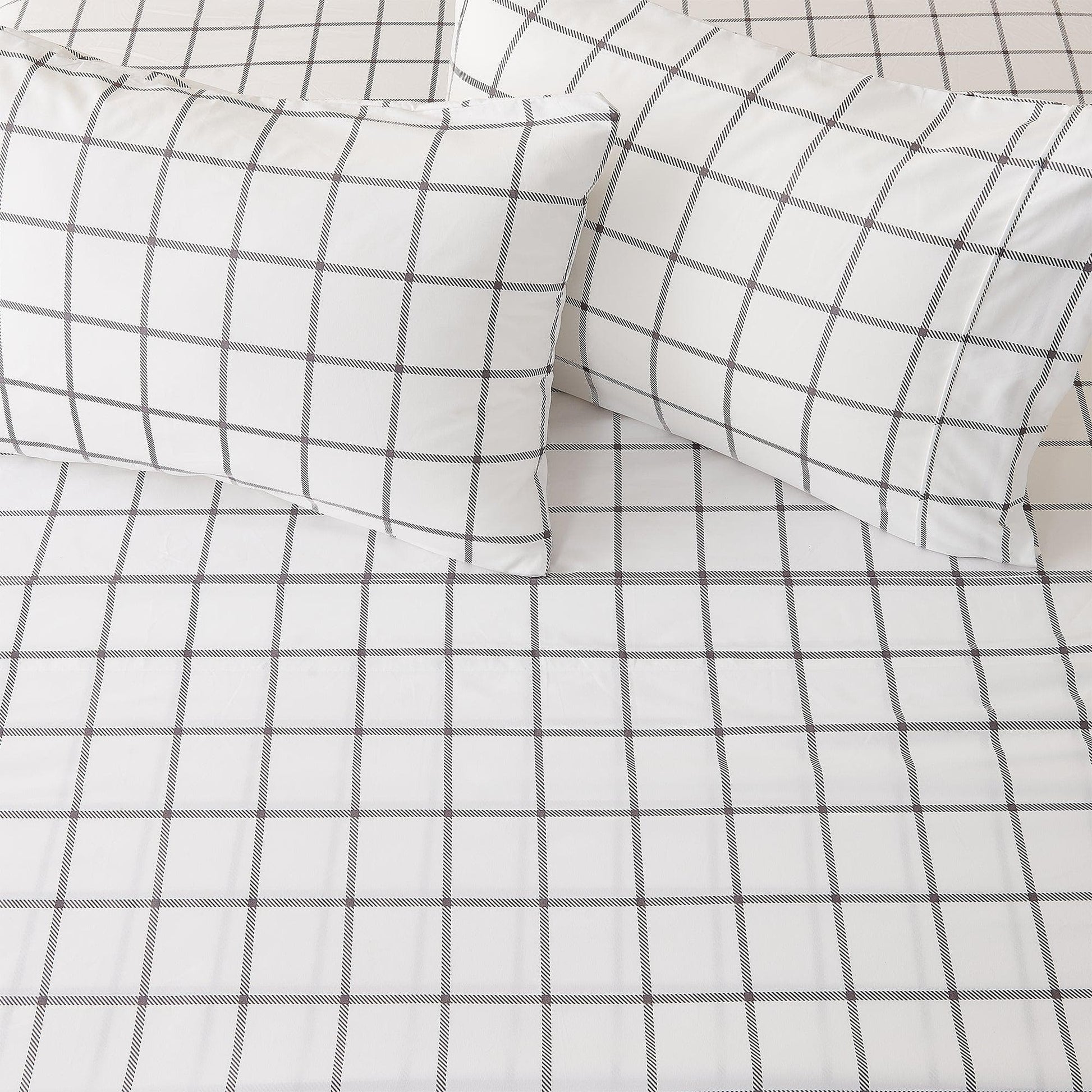 4 Piece Microfiber Sheet Set - Baylor Collection - Best Buy Furniture