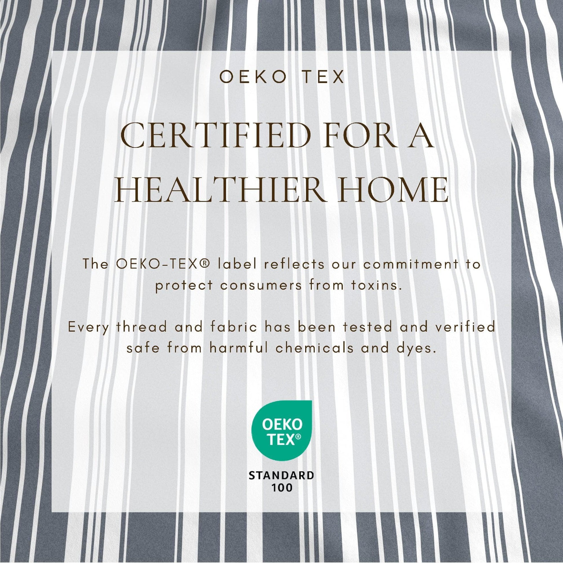 4-Piece Striped Microfiber Sheet Set - Elouise Collection - Best Buy Furniture