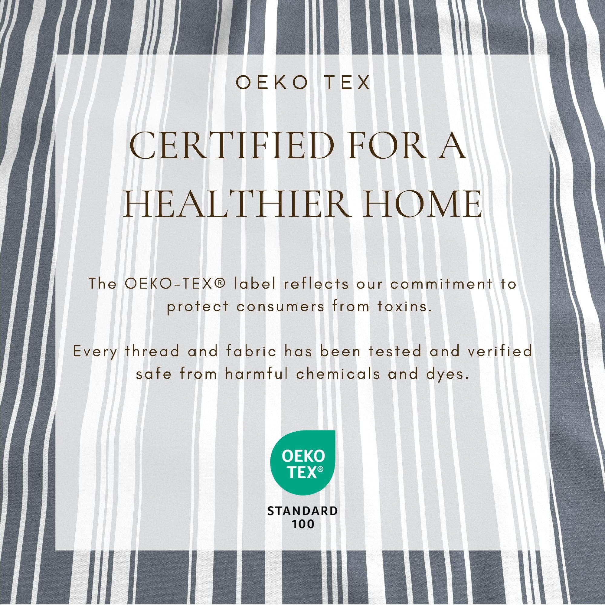 4-Piece Striped Microfiber Sheet Set - Elouise Collection - Best Buy Furniture