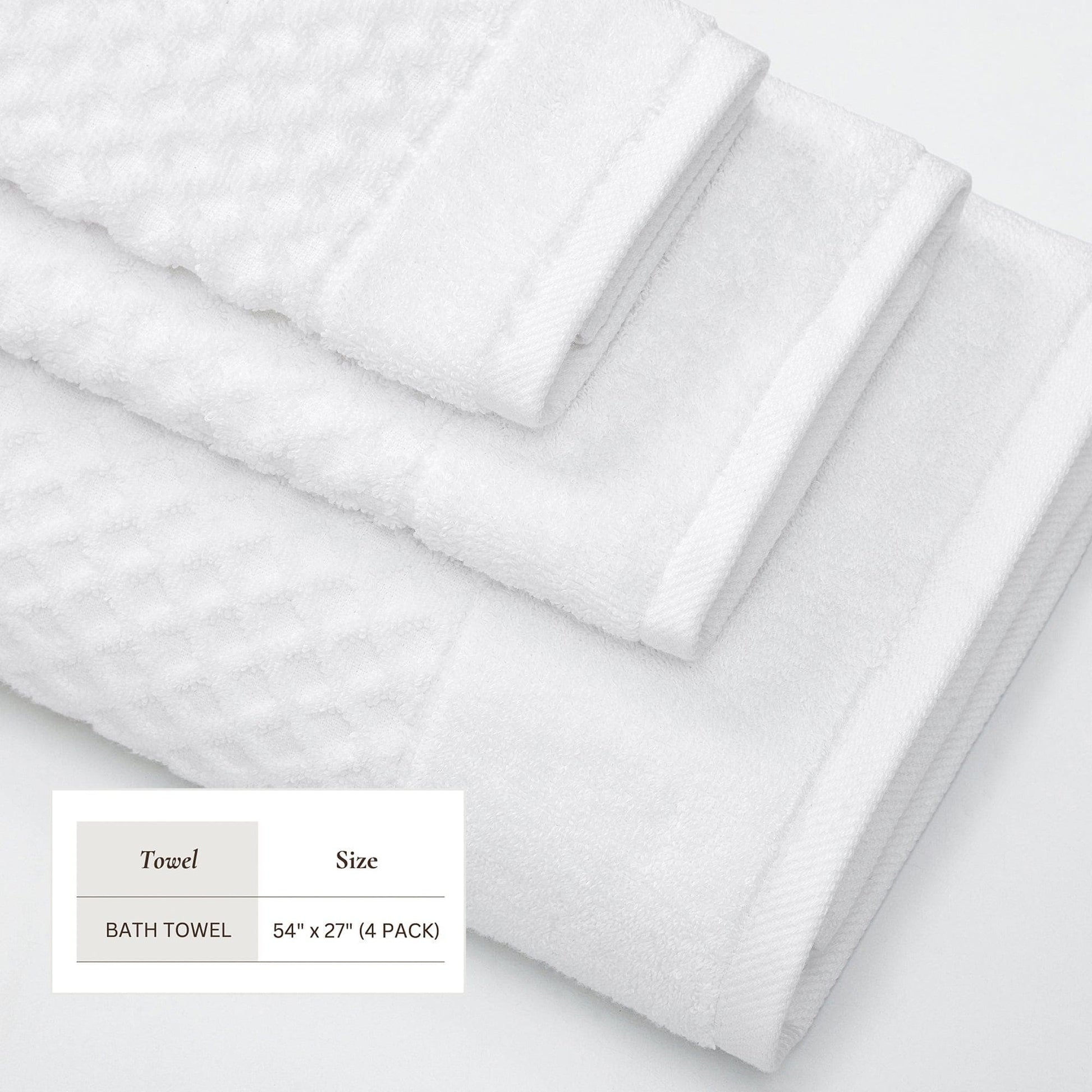 Cotton Diamond Waffle Weave Bath Towel Set - Grayson Collection - Best Buy Furniture