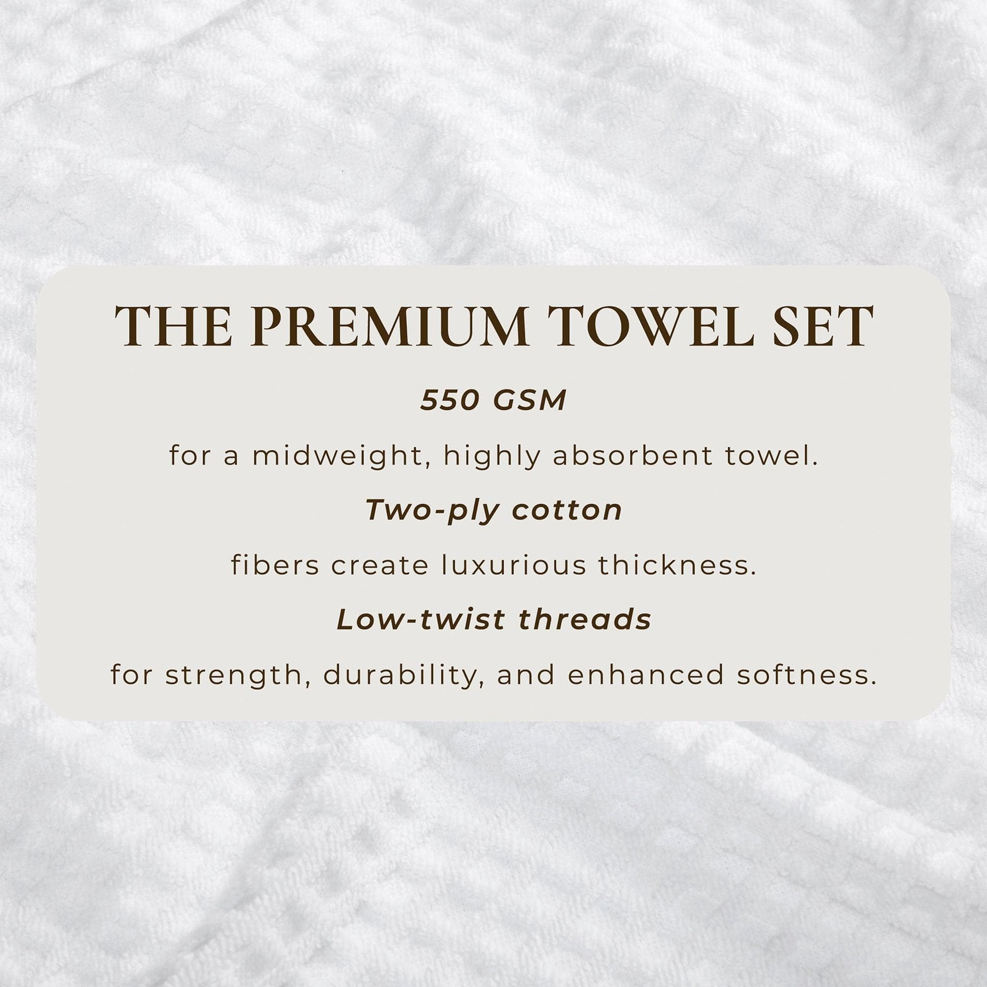 Cotton Diamond Waffle Weave Bath Towel Set - Grayson Collection - Best Buy Furniture