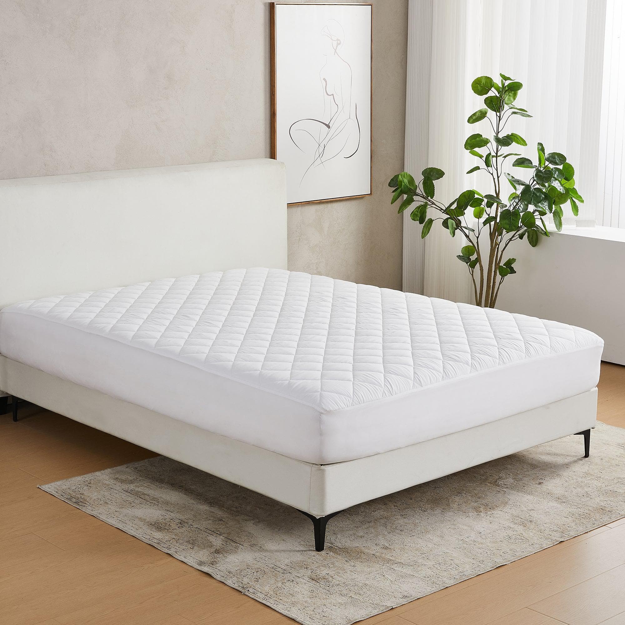Down Alternative Waterproof Mattress Pad - Eckhart Collection - Best Buy Furniture