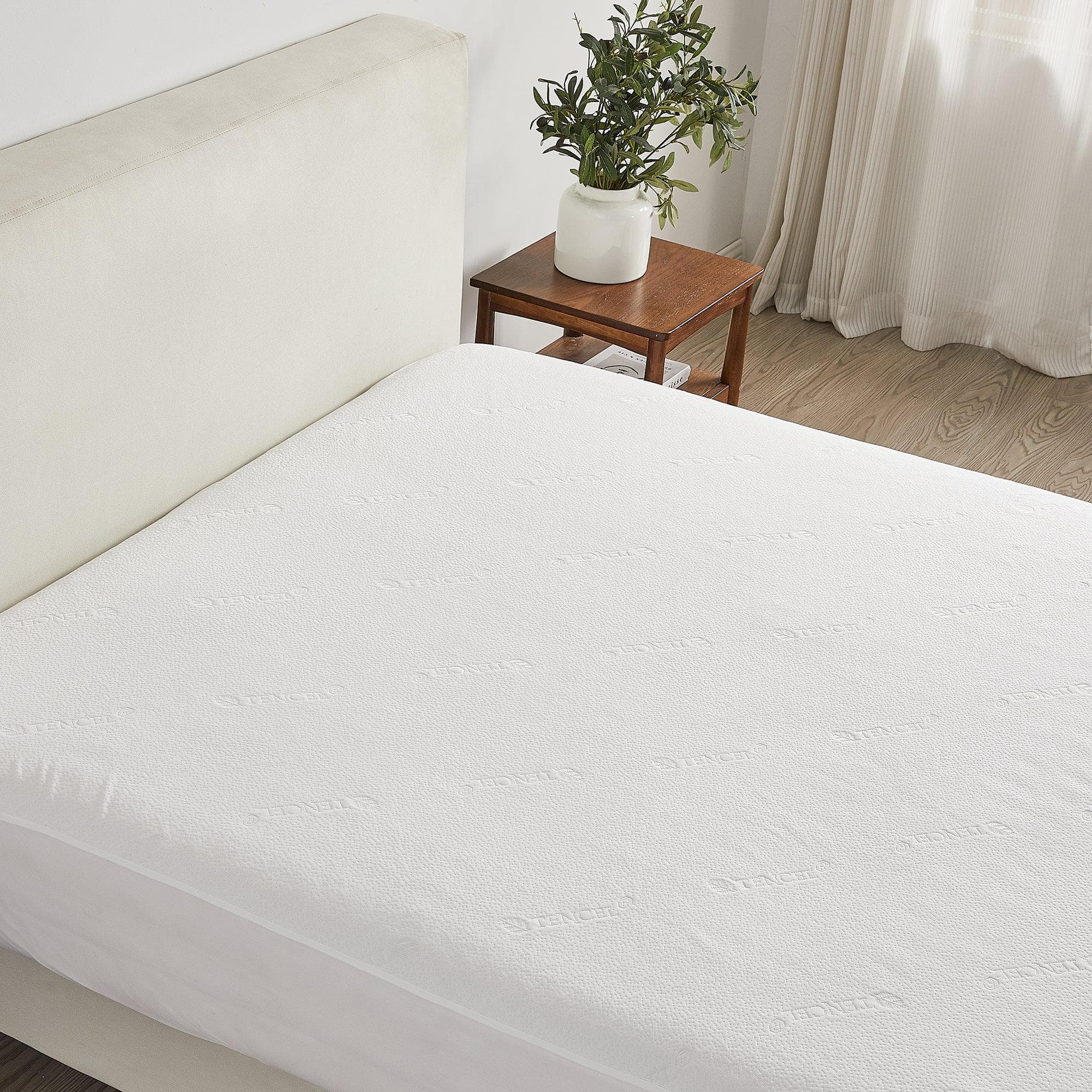 Waterproof Tencel Mattress Protector - Giavanna Collection - Best Buy Furniture