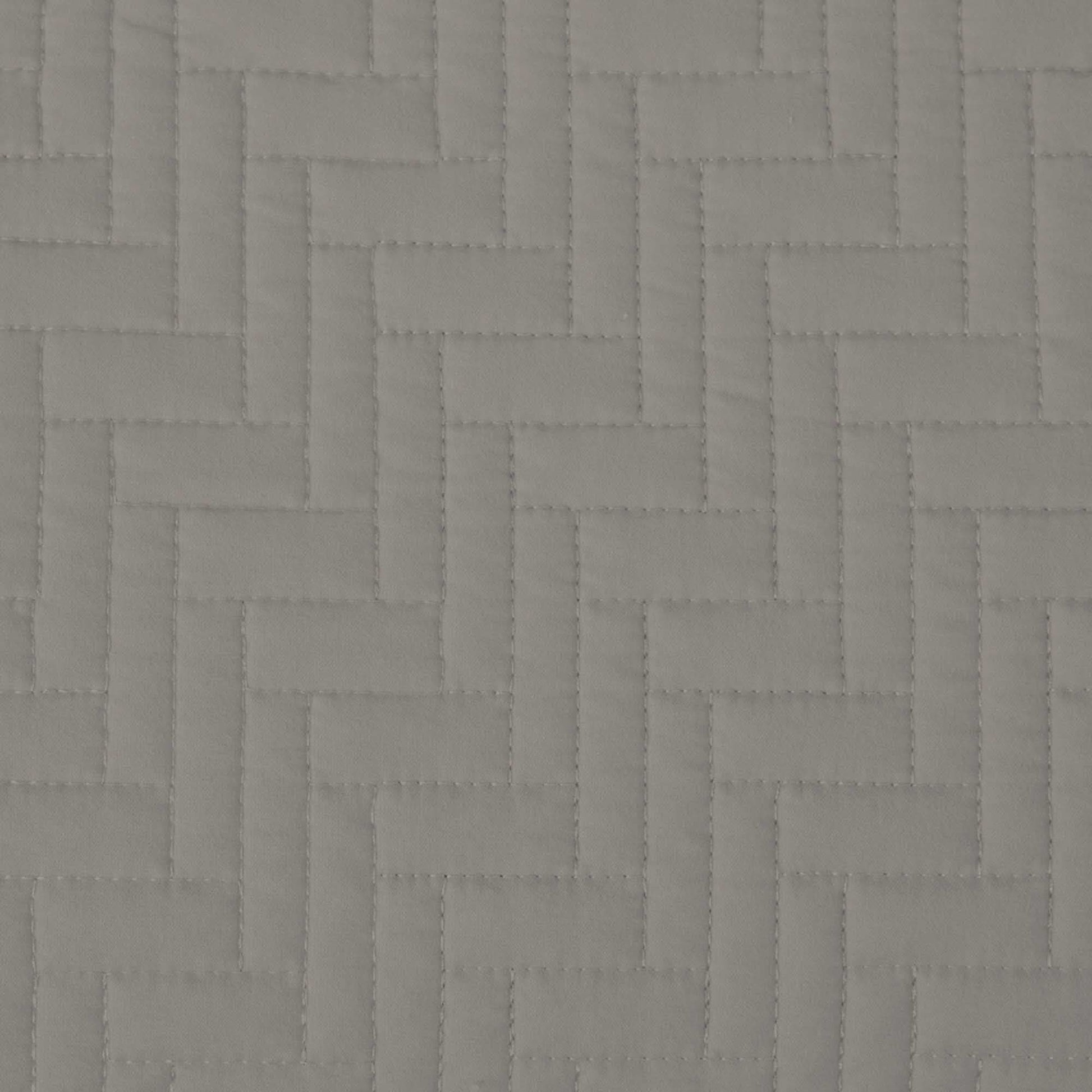 3-Piece Herringbone Stitched Quilt - Louise Collection - Best Buy Furniture