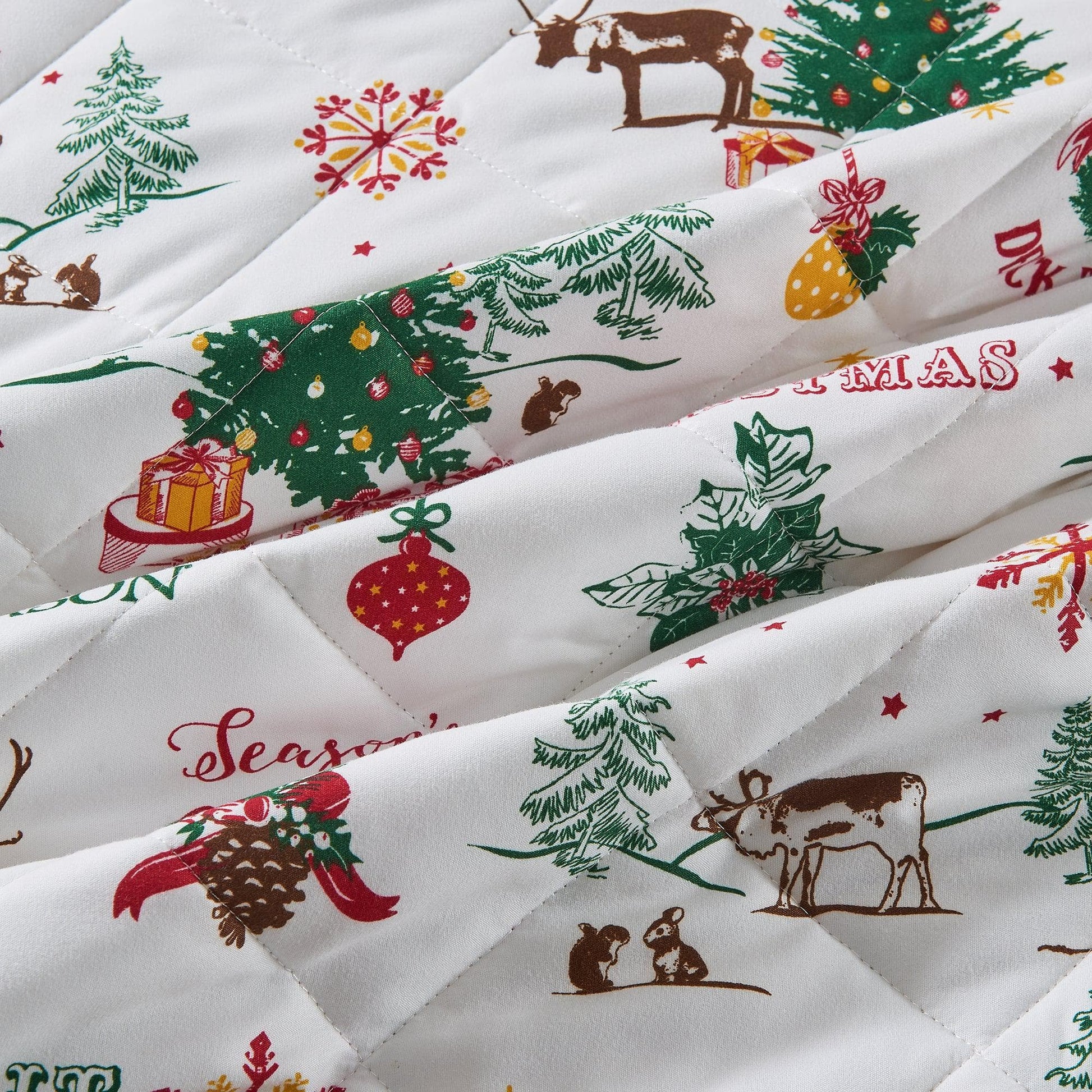 Colorful Holiday Quilt Set - Midnight Magic Collection - Best Buy Furniture