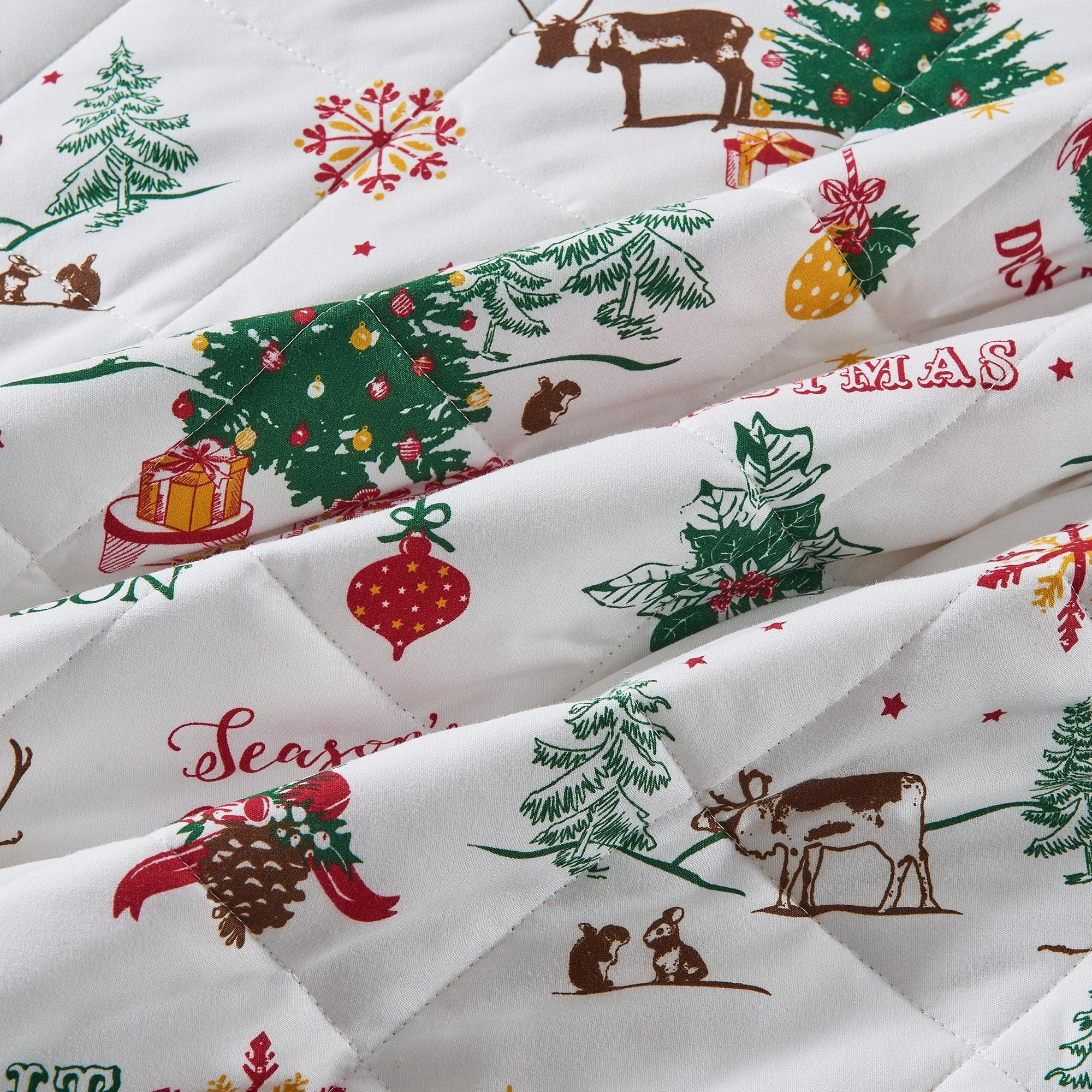 Colorful Holiday Quilt Set - Midnight Magic Collection - Best Buy Furniture