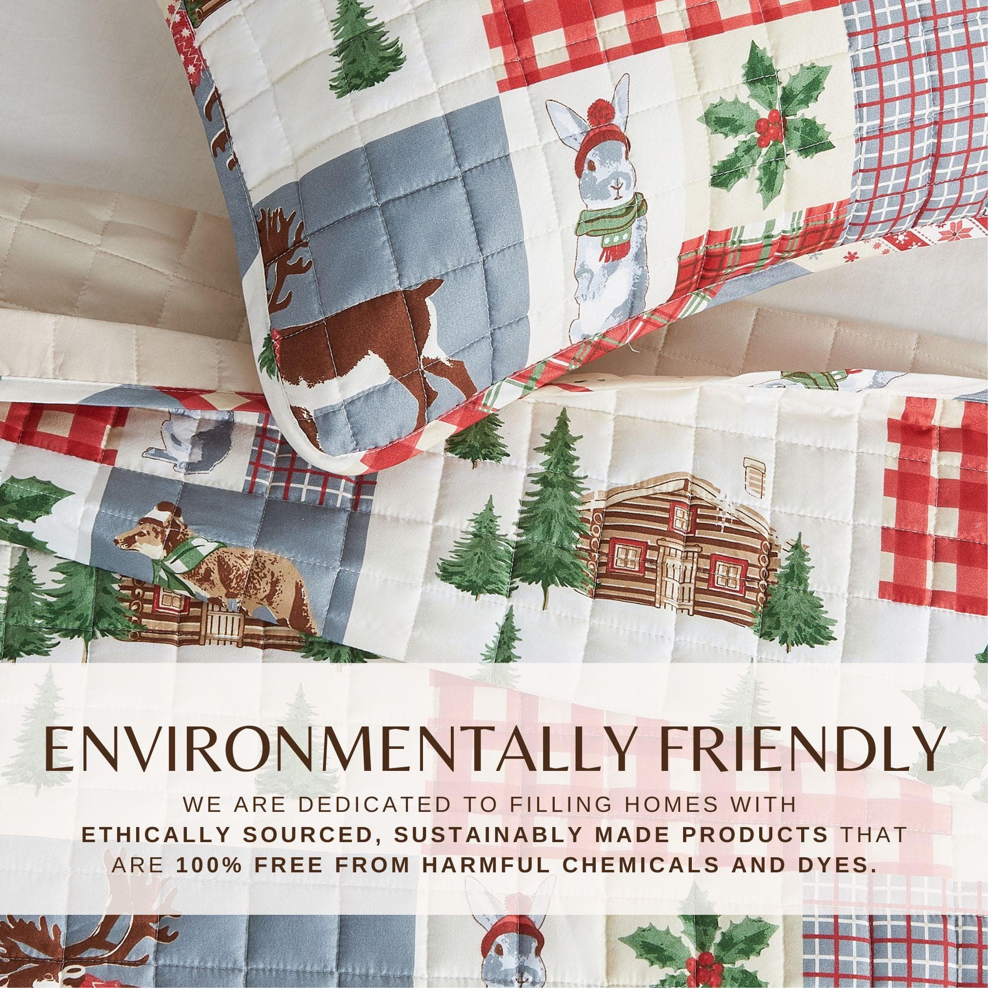 Colorful Holiday Quilt Set - Midnight Magic Collection - Best Buy Furniture