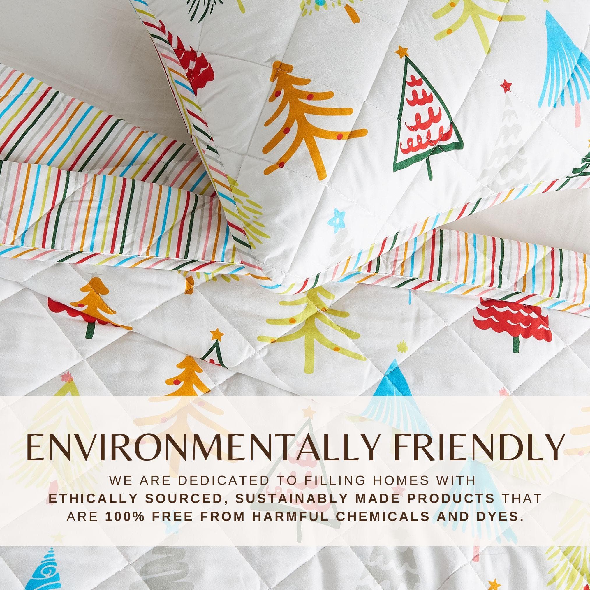 Colorful Holiday Quilt Set - Midnight Magic Collection - Best Buy Furniture