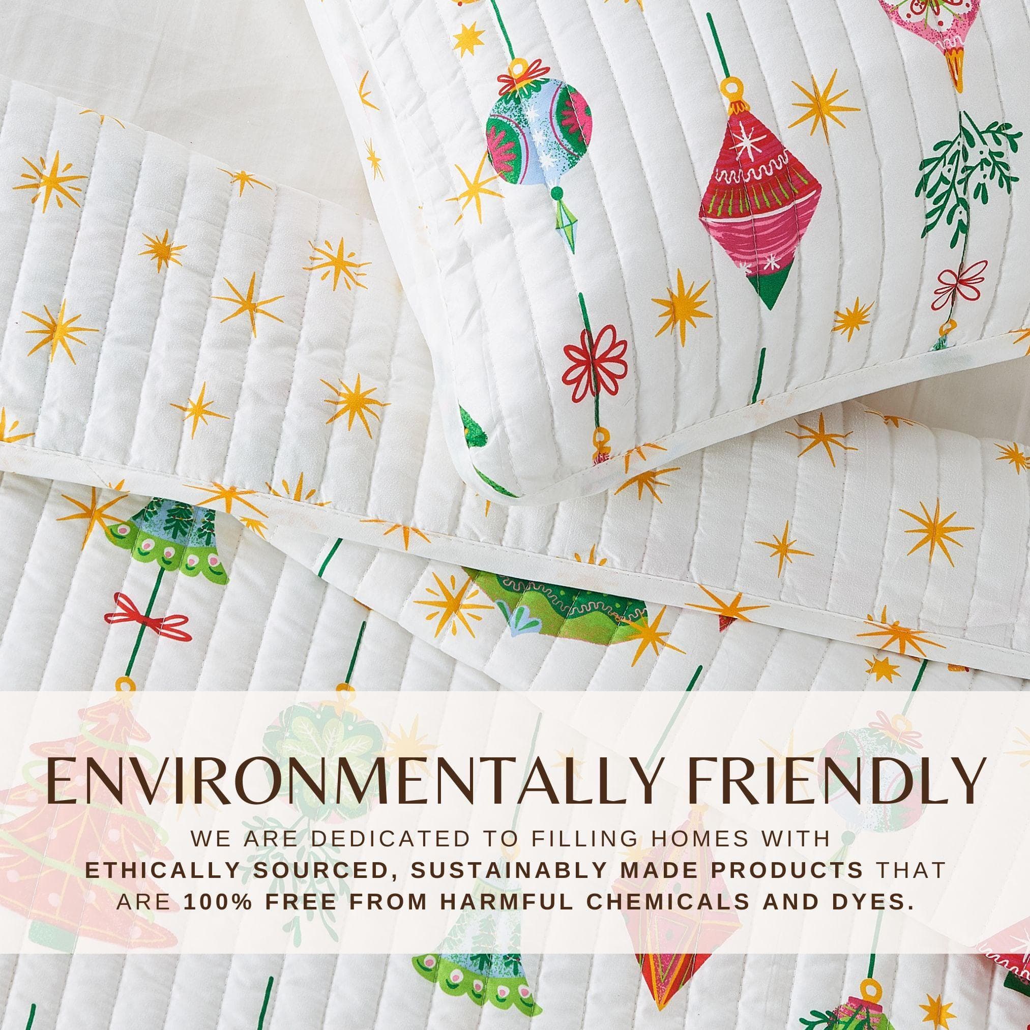 Colorful Holiday Quilt Set - Midnight Magic Collection - Best Buy Furniture