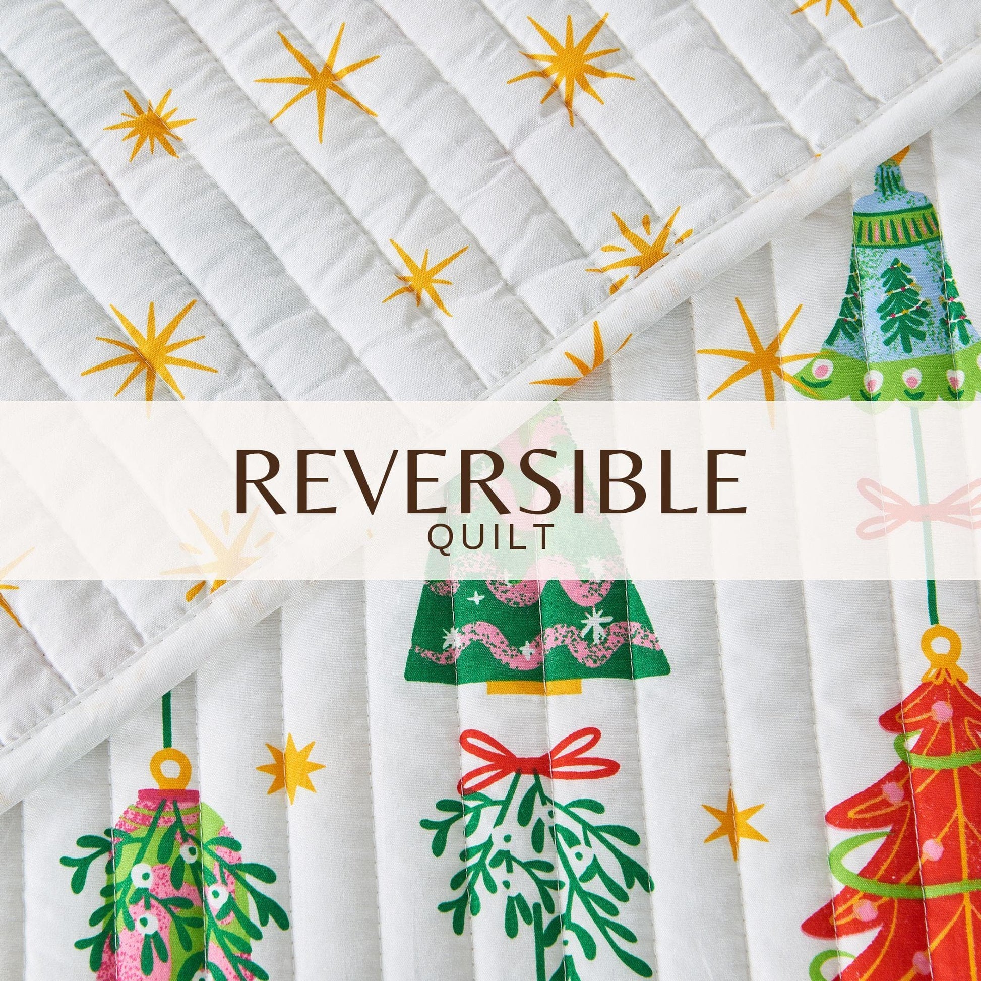 Colorful Holiday Quilt Set - Midnight Magic Collection - Best Buy Furniture